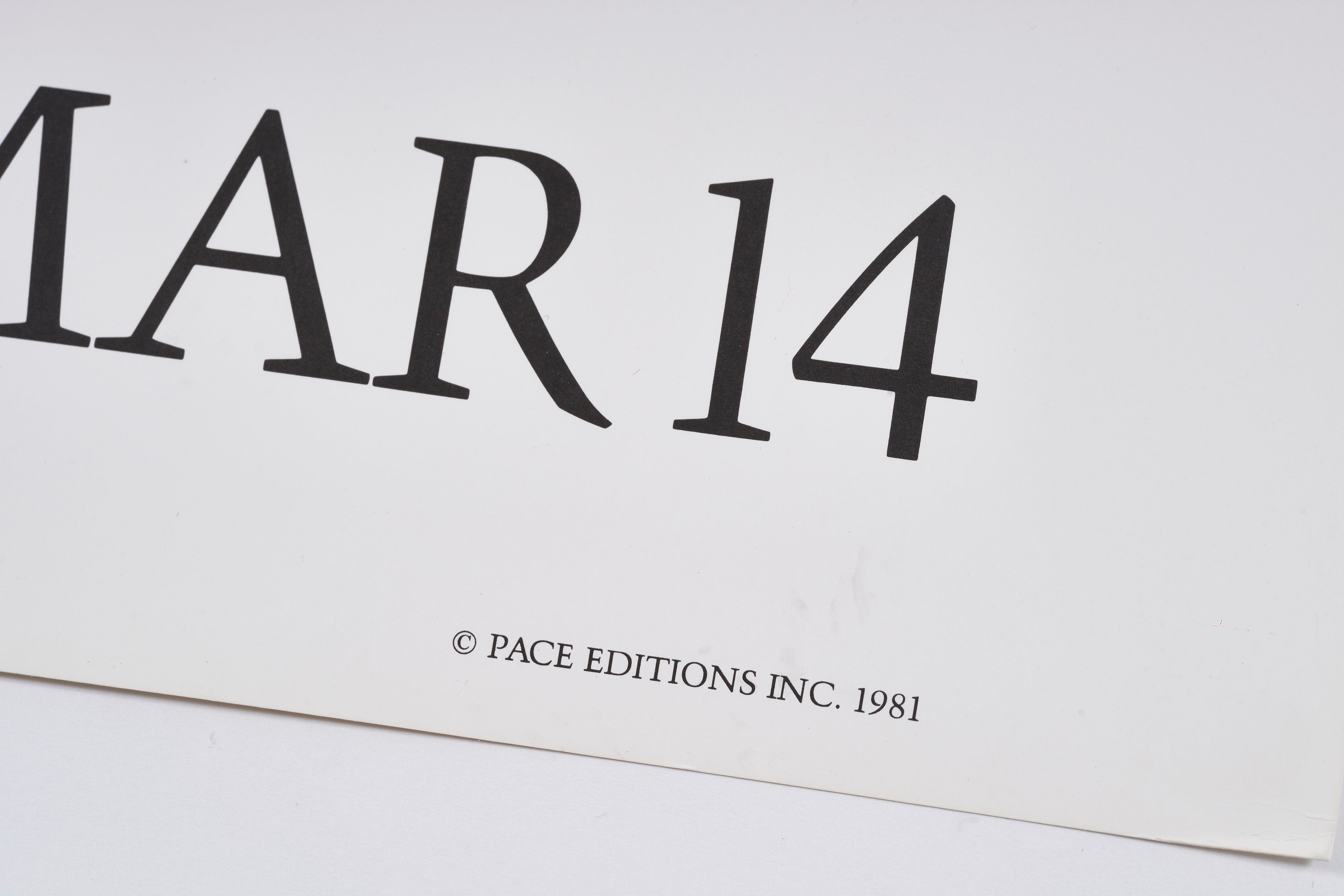【限定30枚】Torero 1970 - PACE GALLERY 1981 / パブロ・ピカソ