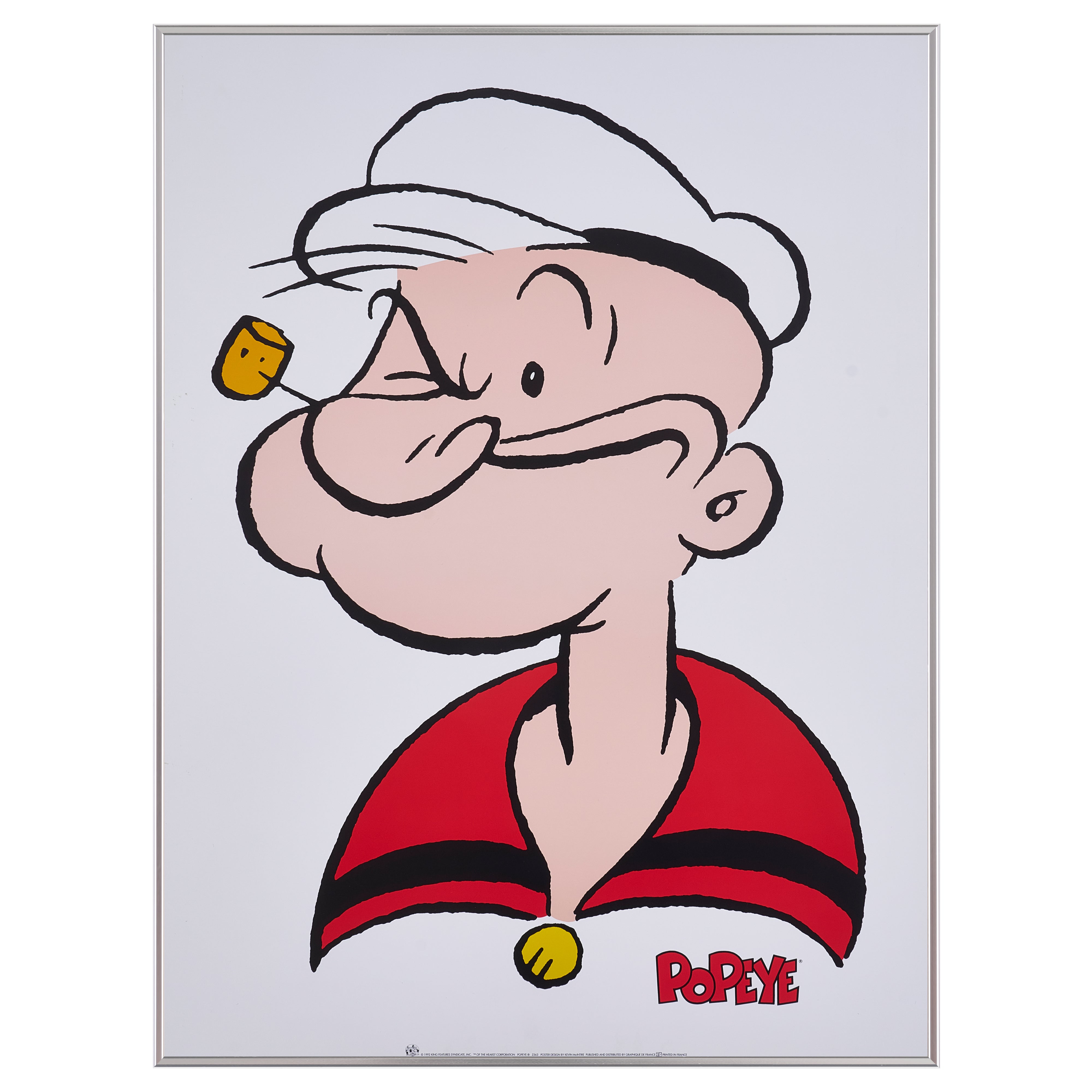 【限定10枚】POPEYE - KINGS FEATURES SYNDICATE 1992 / 映画ポスター