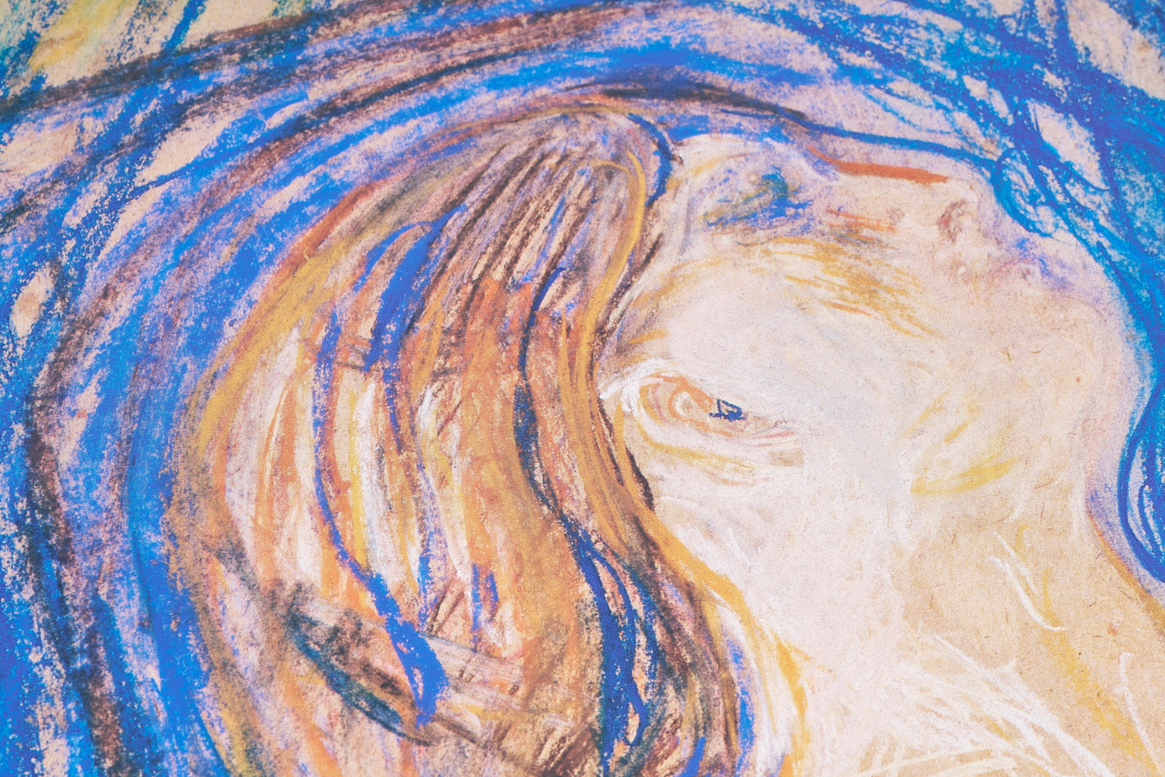 【限定10枚】Sketch of the Model Posing 1893 - SOLOMON R. GUGGENHEIM MUSEUM, NEW YORK 1986 / エドヴァルド・ムンク