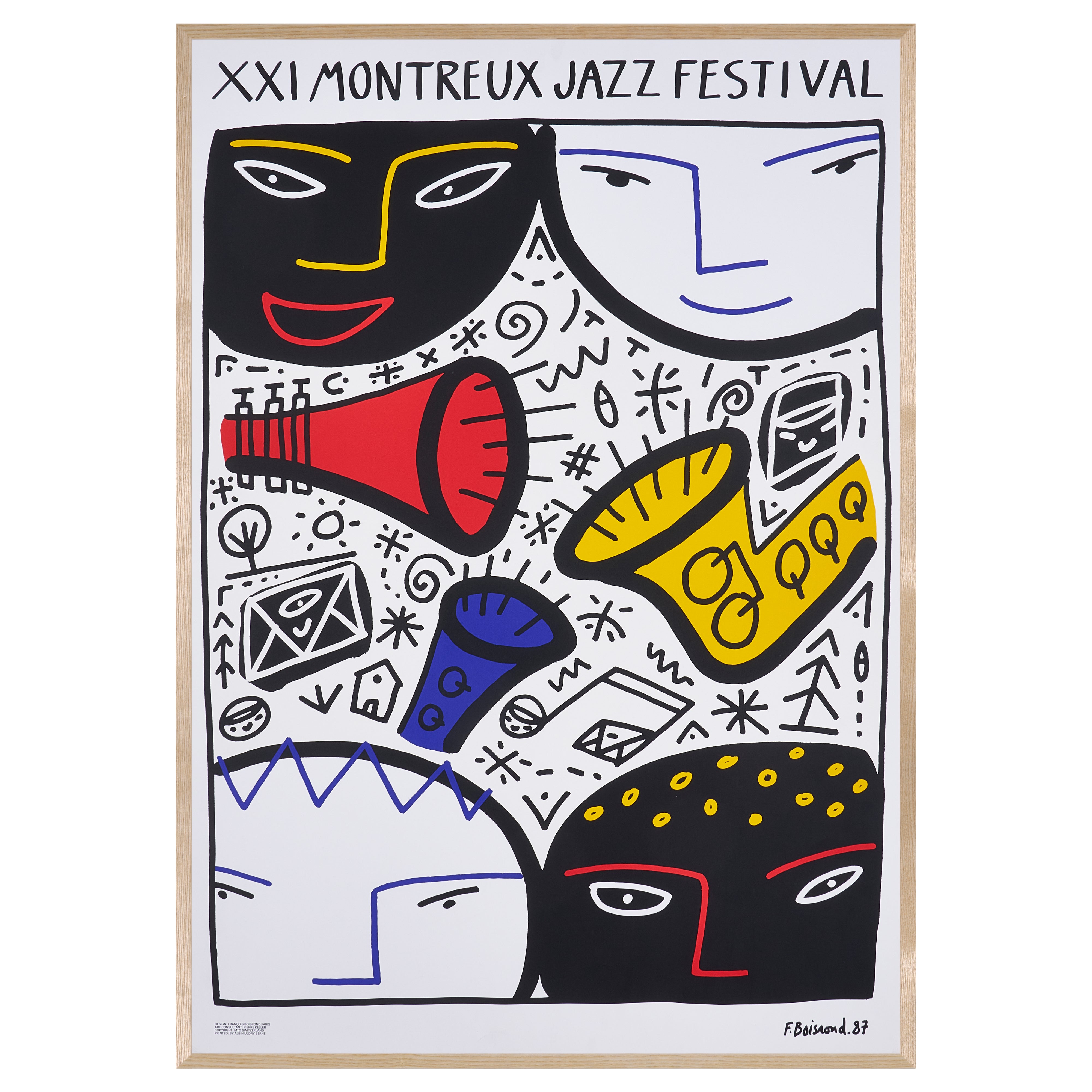 【限定10枚】MONTREUX JAZZ FESTIVAL 1987 / フランソワ・ボワロン