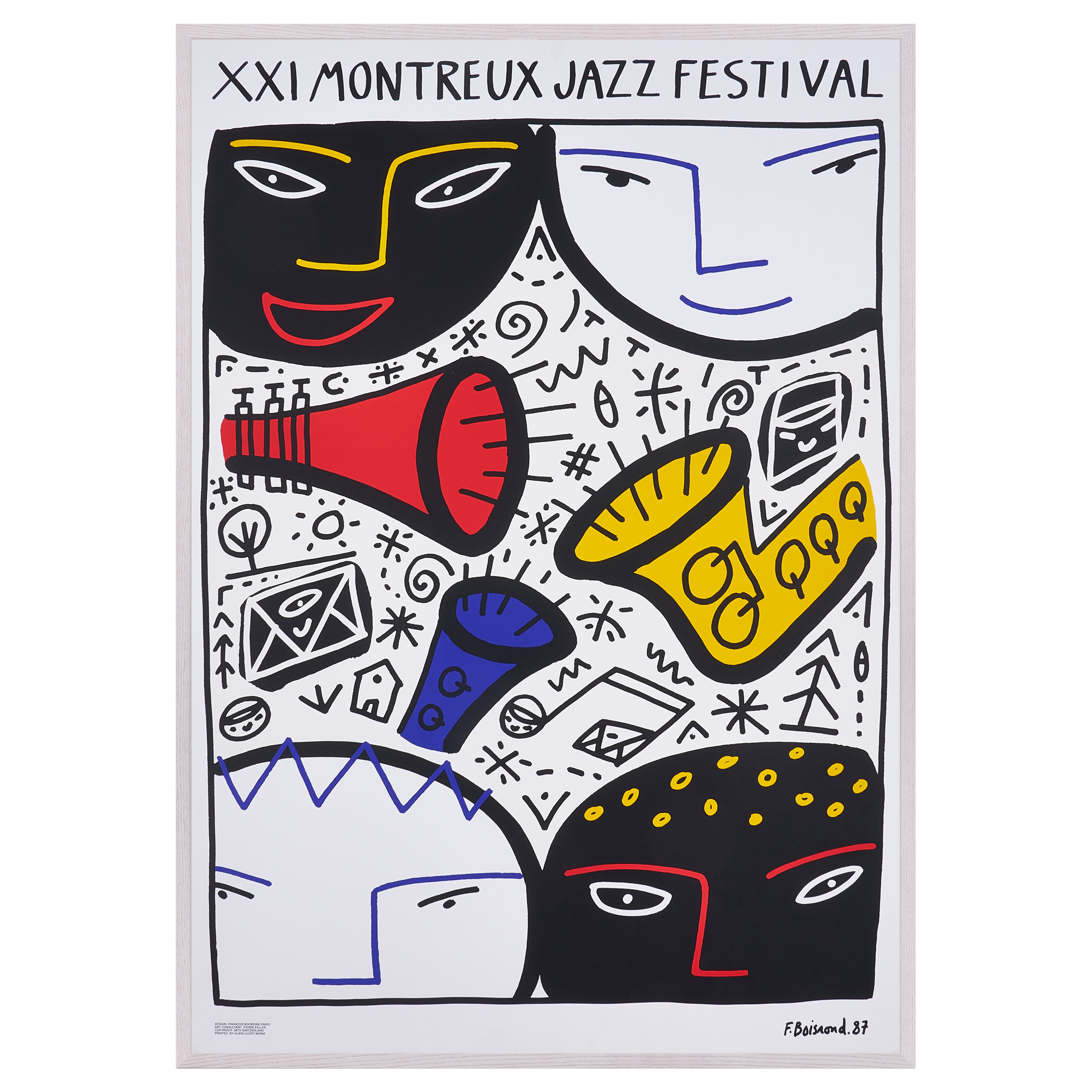 【限定10枚】MONTREUX JAZZ FESTIVAL 1987 / フランソワ・ボワロン