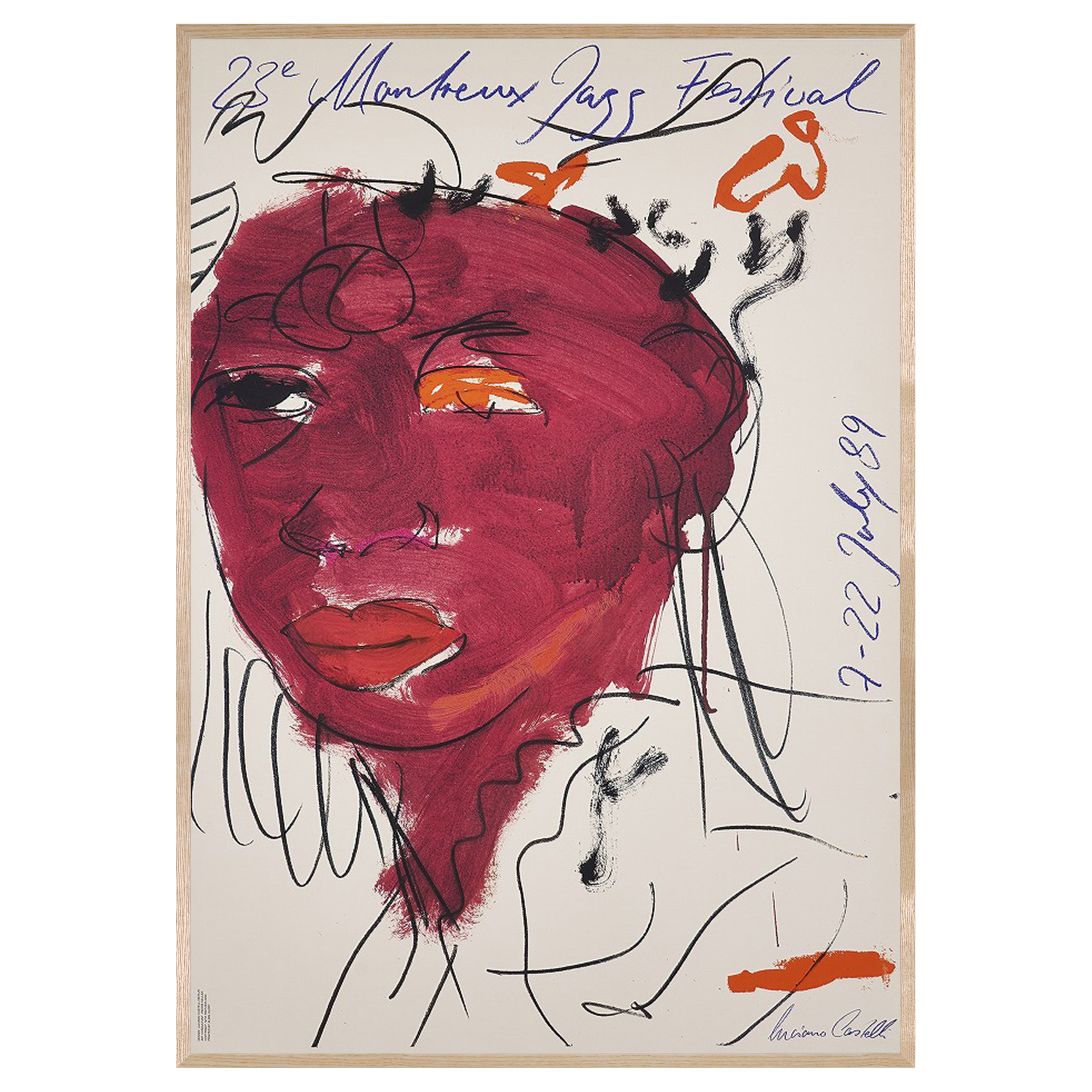 【限定10枚】MONTRUEX JAZZ FESTIVAL 1989 / ルチアーノ・カステリ