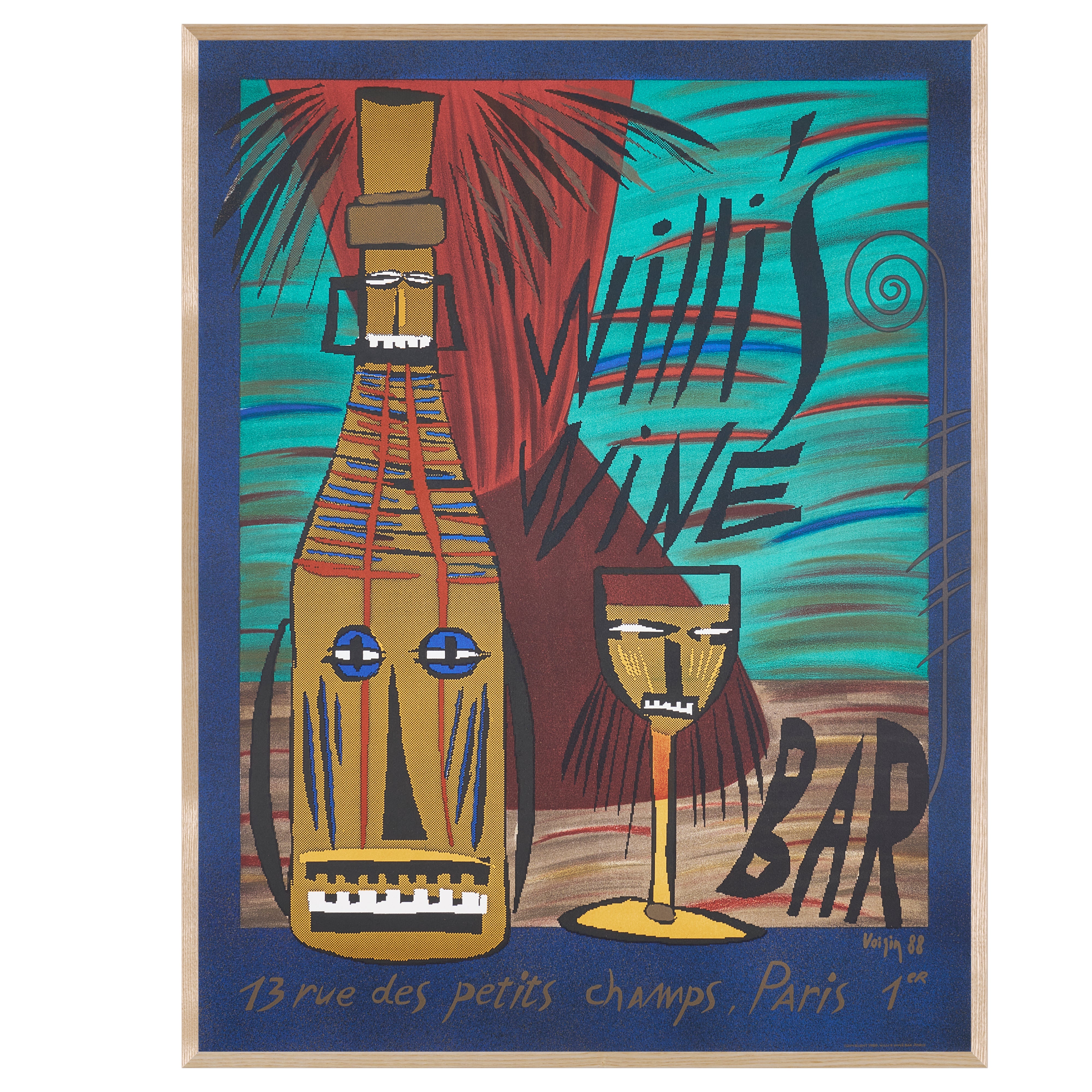 【限定10枚】WILLI'S WINE BAR 1988 / フレデリック・ヴォワザン