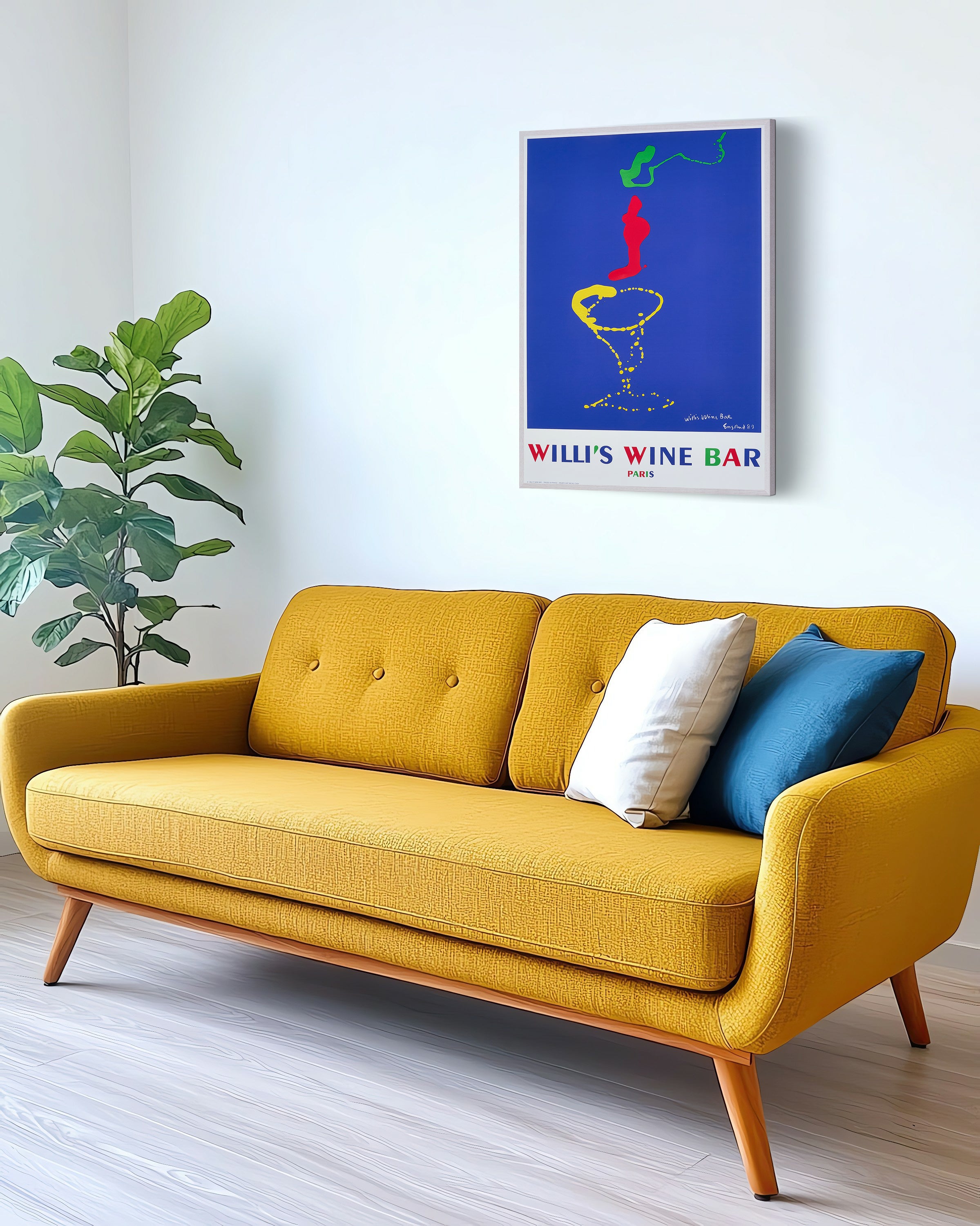 【限定10枚】WILLI'S WINE BAR 1989 / ウェイン・エンスルード