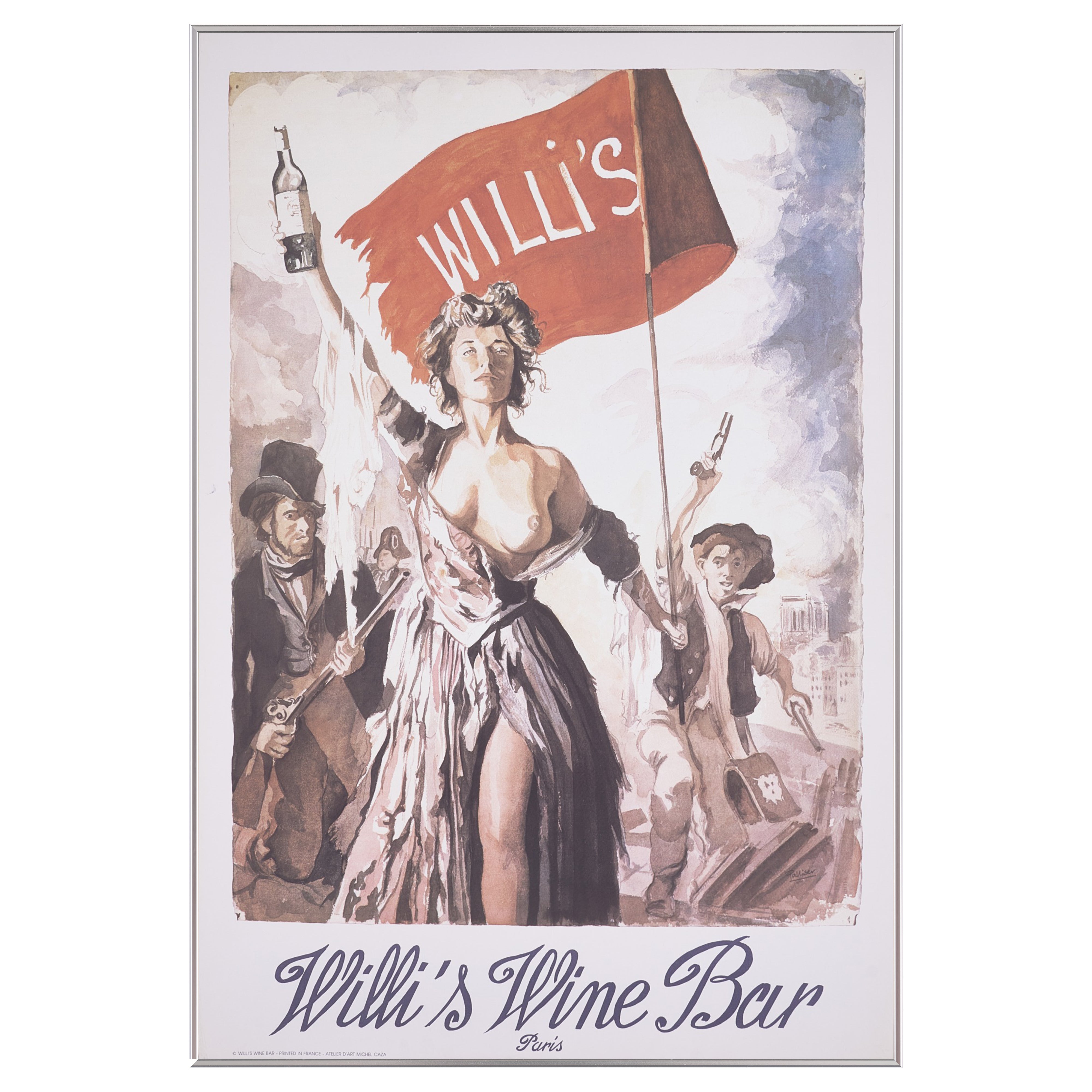 【限定10枚】WILLI'S WINE BAR 1990 / アンソニー・パリザー