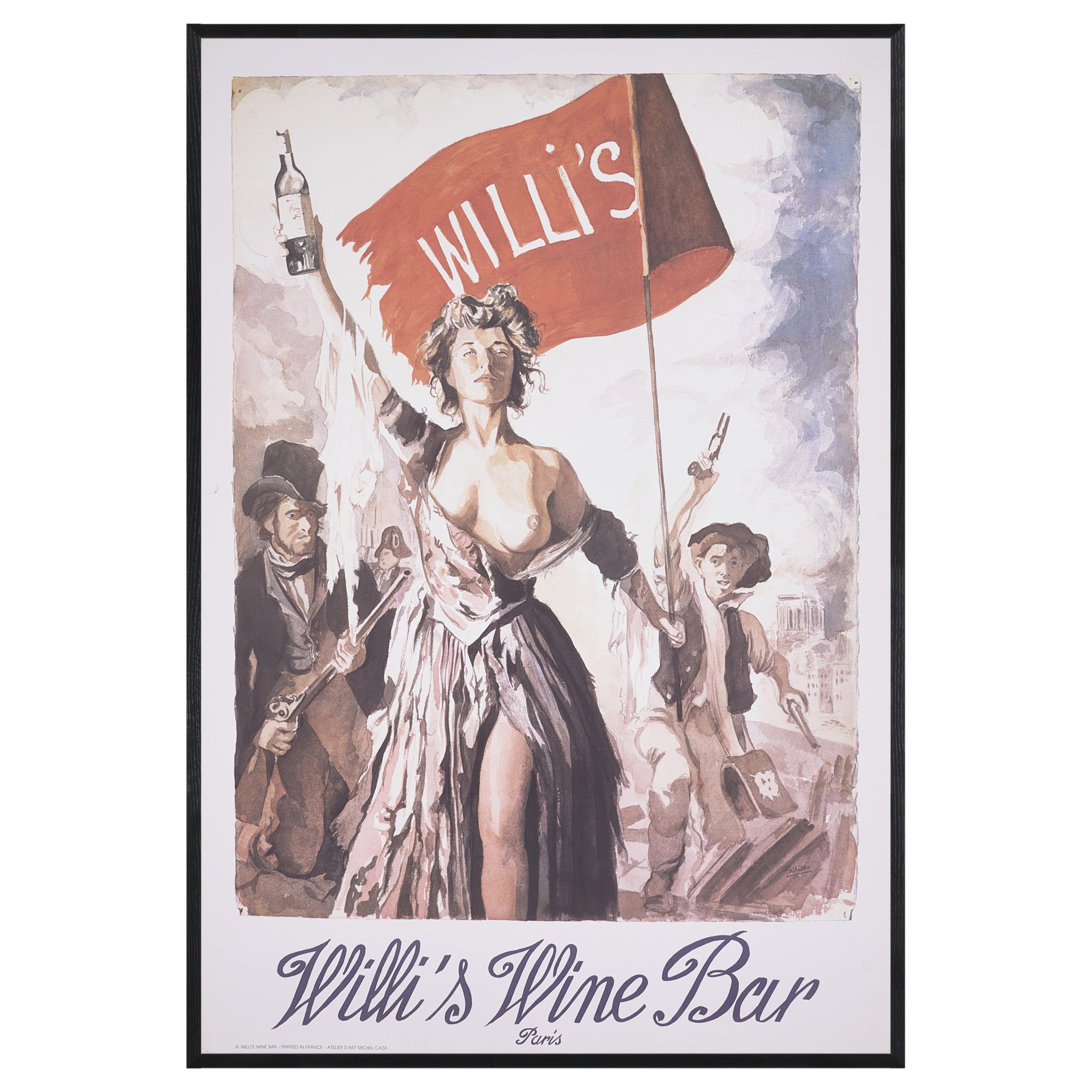 【限定10枚】WILLI'S WINE BAR 1990 / アンソニー・パリザー