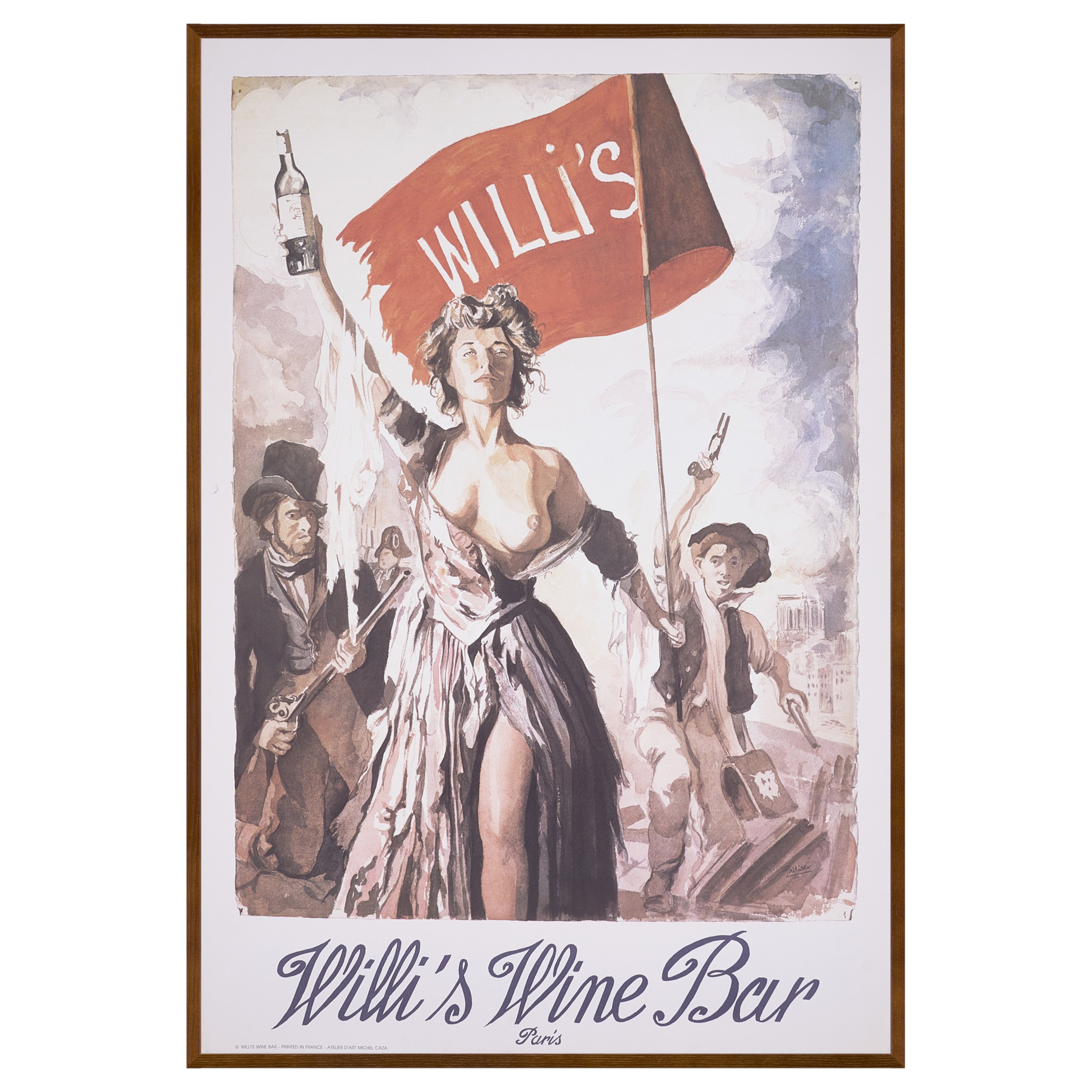 【限定10枚】WILLI'S WINE BAR 1990 / アンソニー・パリザー