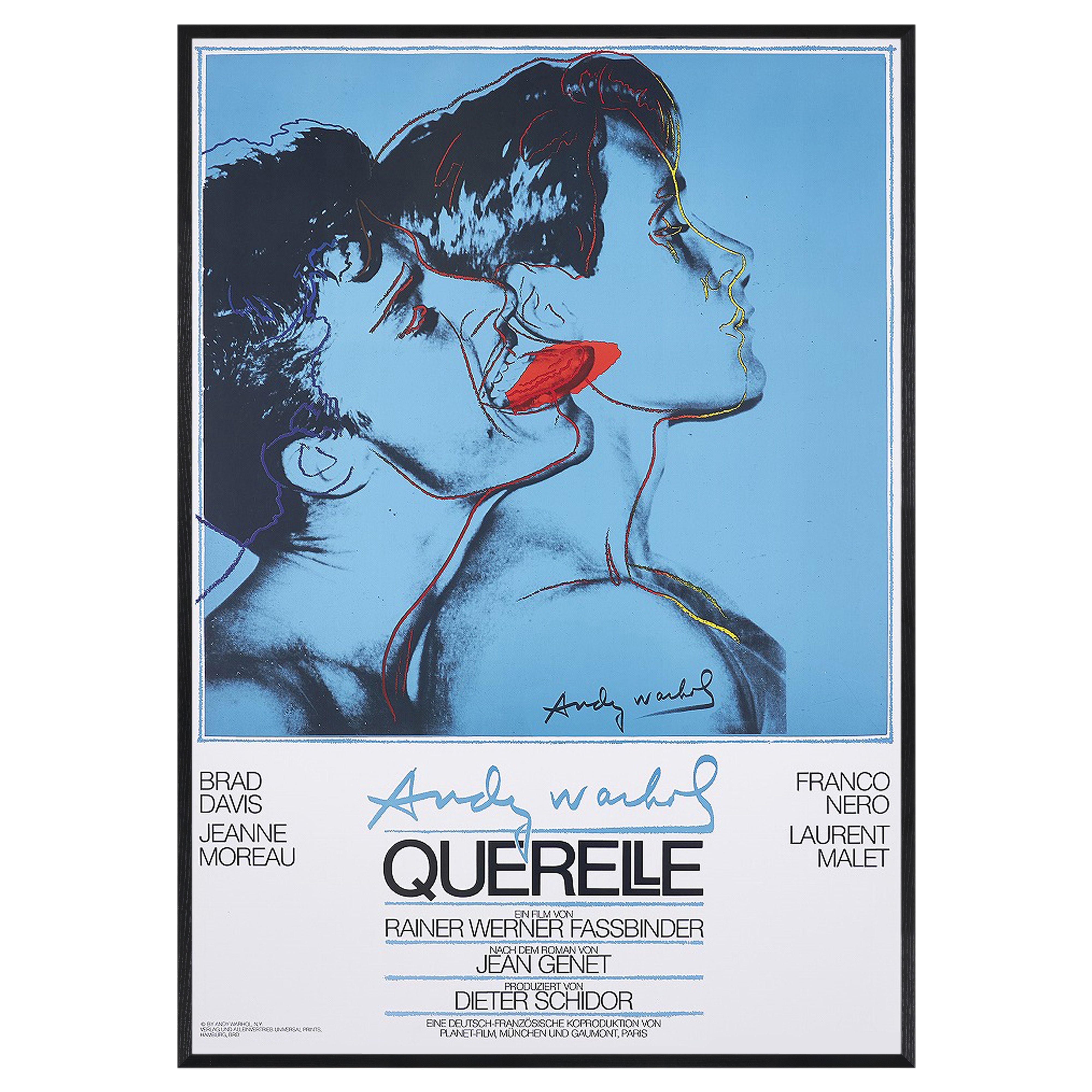 【限定10枚】QUERELLE 1982 / アンディ・ウォーホル