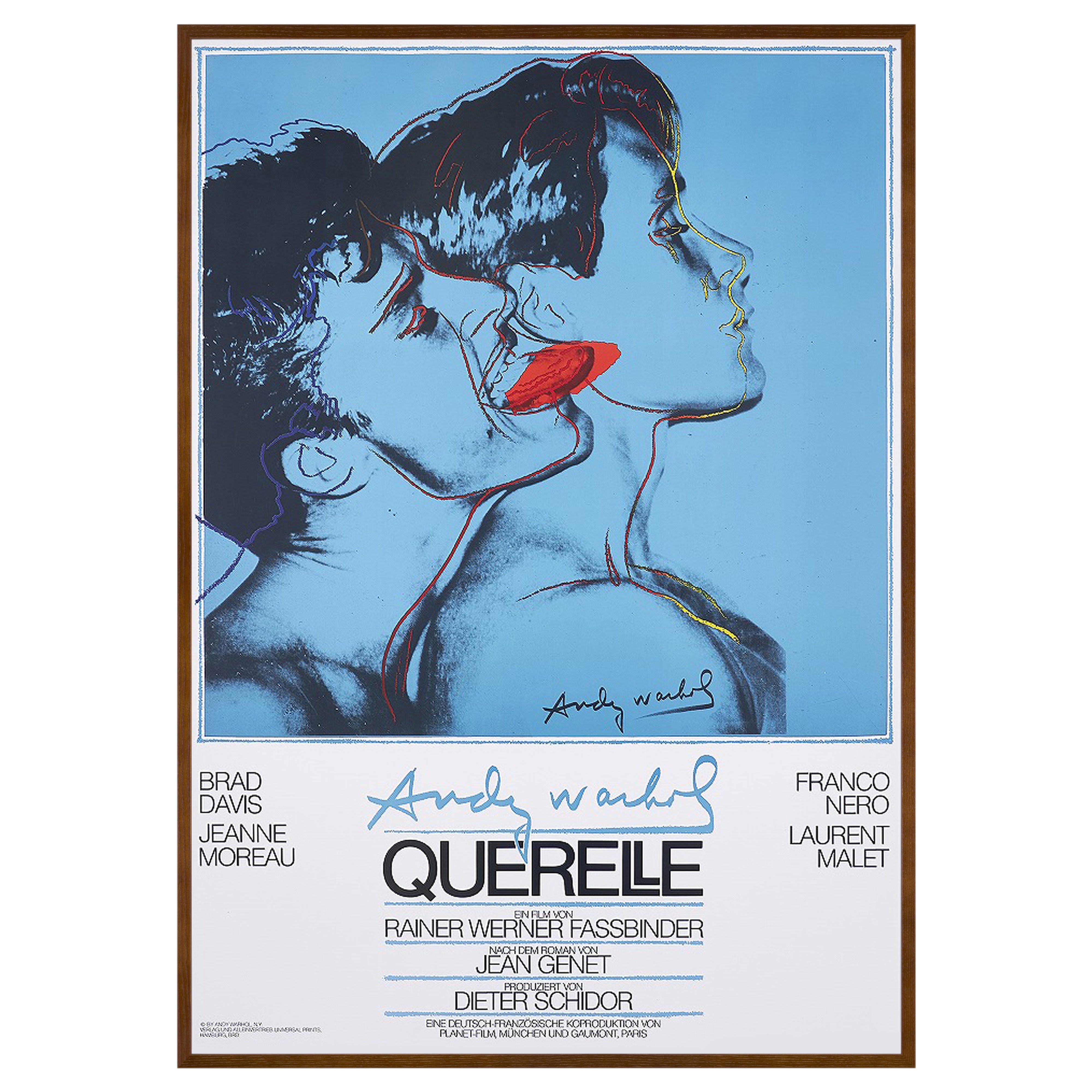 【限定10枚】QUERELLE 1982 / アンディ・ウォーホル