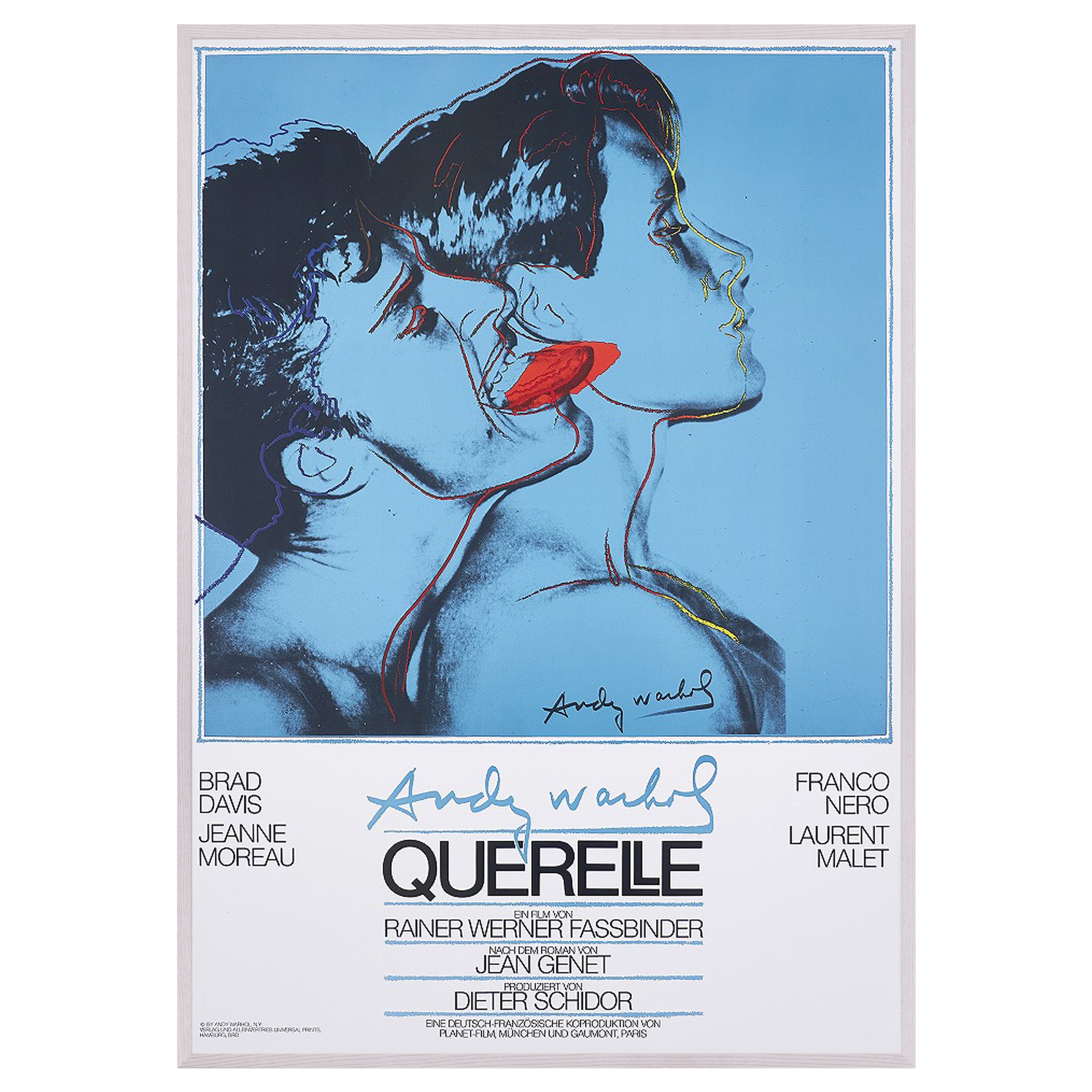 【限定10枚】QUERELLE 1982 / アンディ・ウォーホル