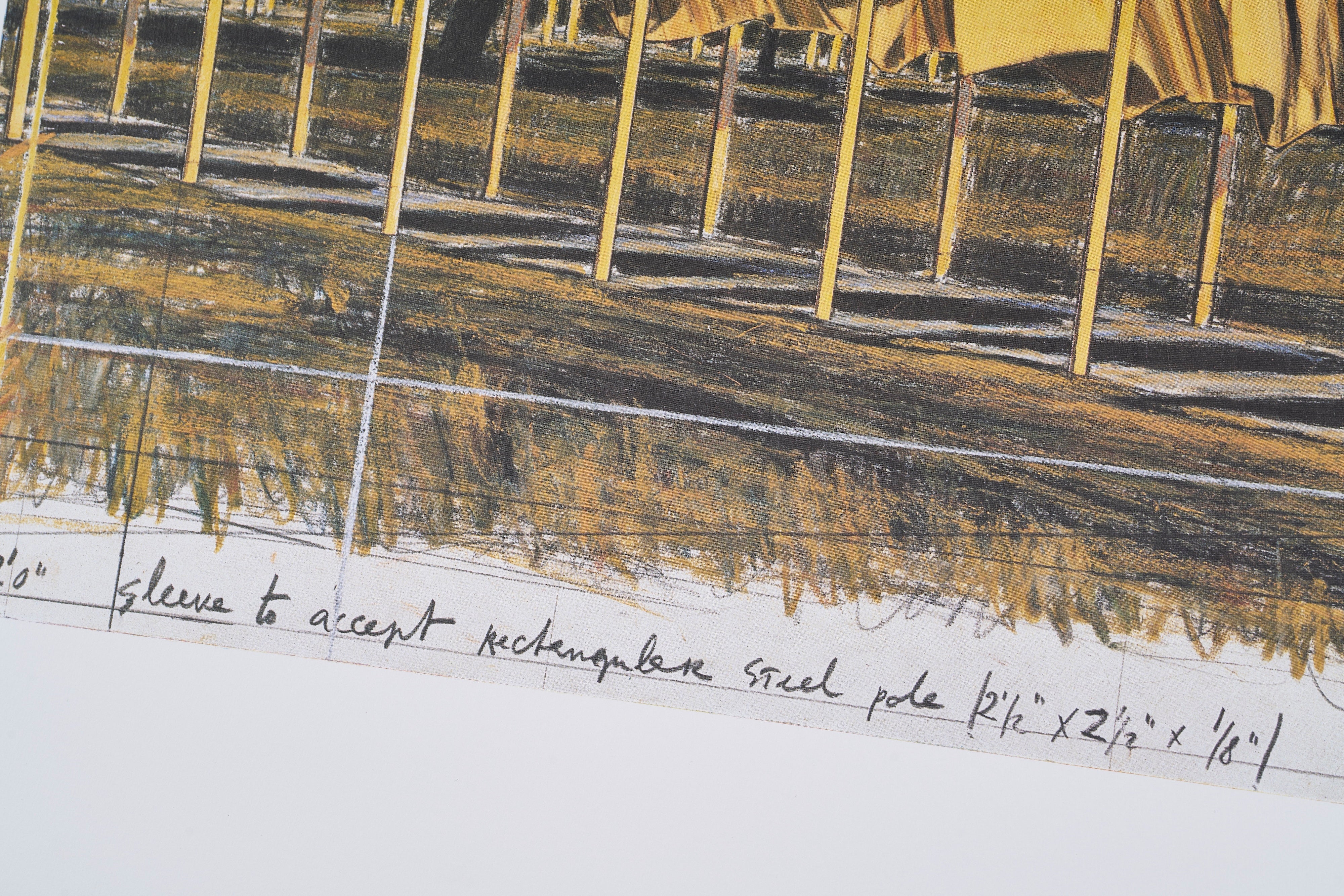 【限定10枚】The Gates, Project for Central Park, New York City 1992 - Nouvelles Images 1996 / クリスト&ジャンヌ=クロード