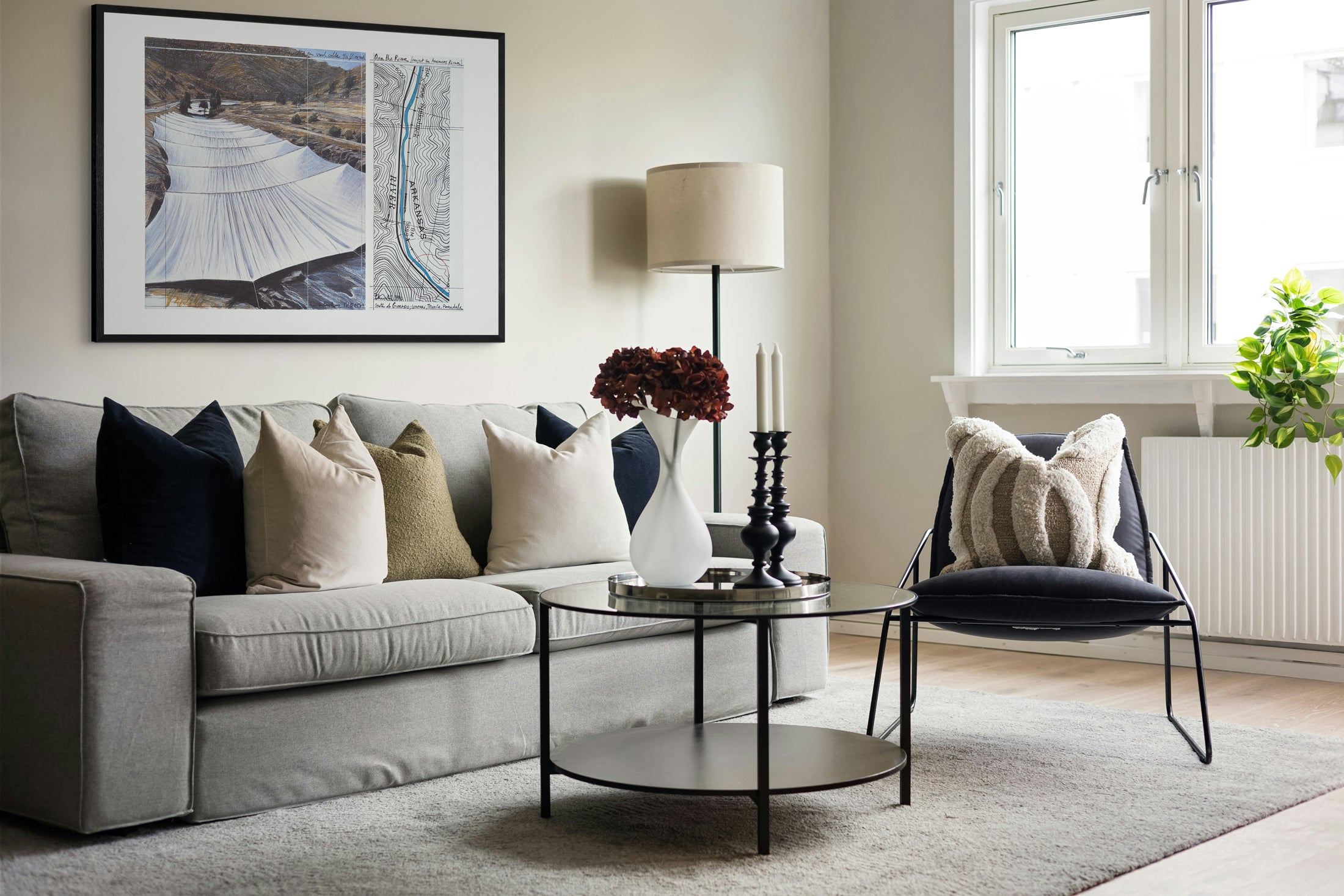 【限定10枚】Over the River, Project for the Arkansas River 1993 - Nouvelles Images 1996 / クリスト&ジャンヌ=クロード