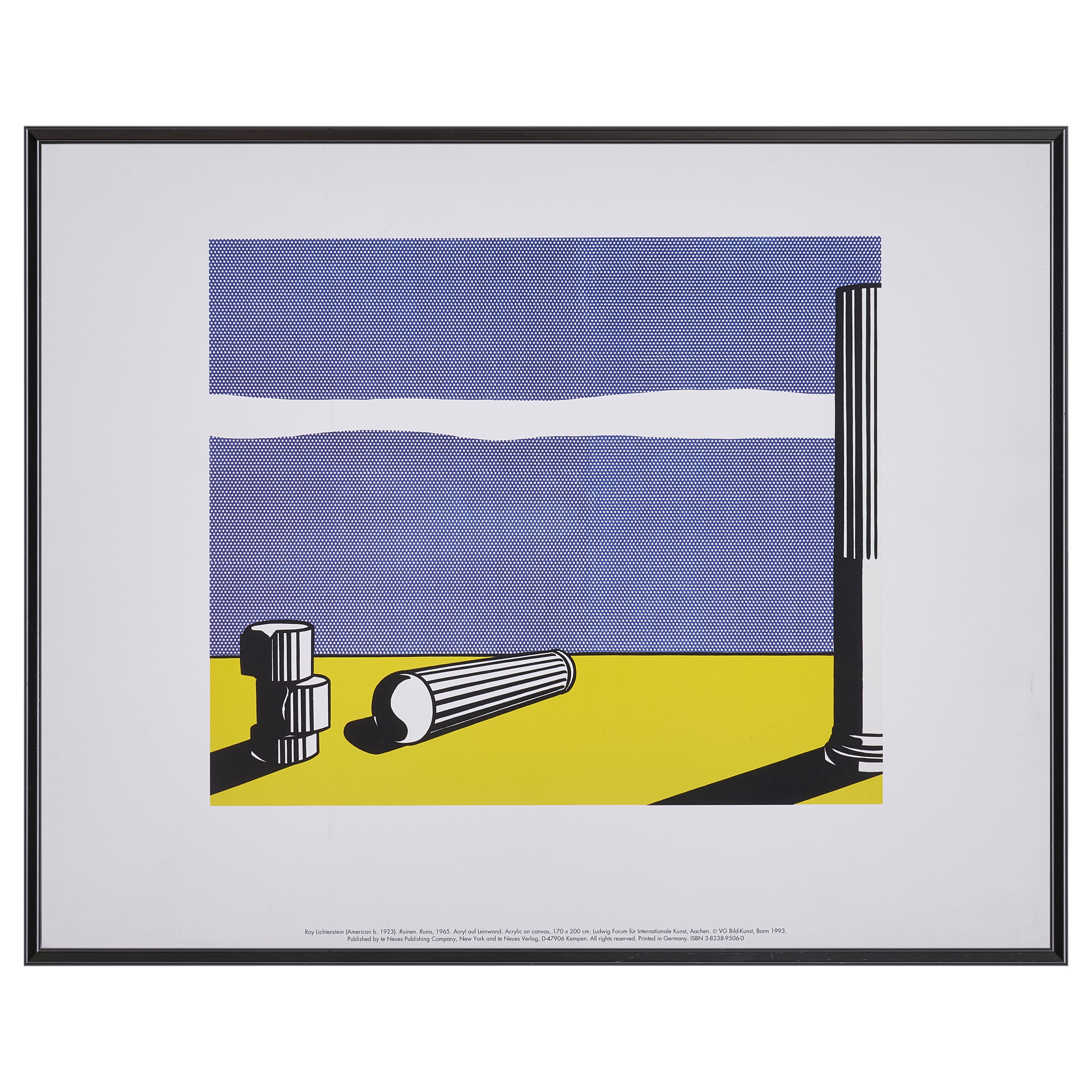 完売【限定10枚】Ruins 1965 - te Neues Publishing 1993 / ロイ・リキテンスタイン