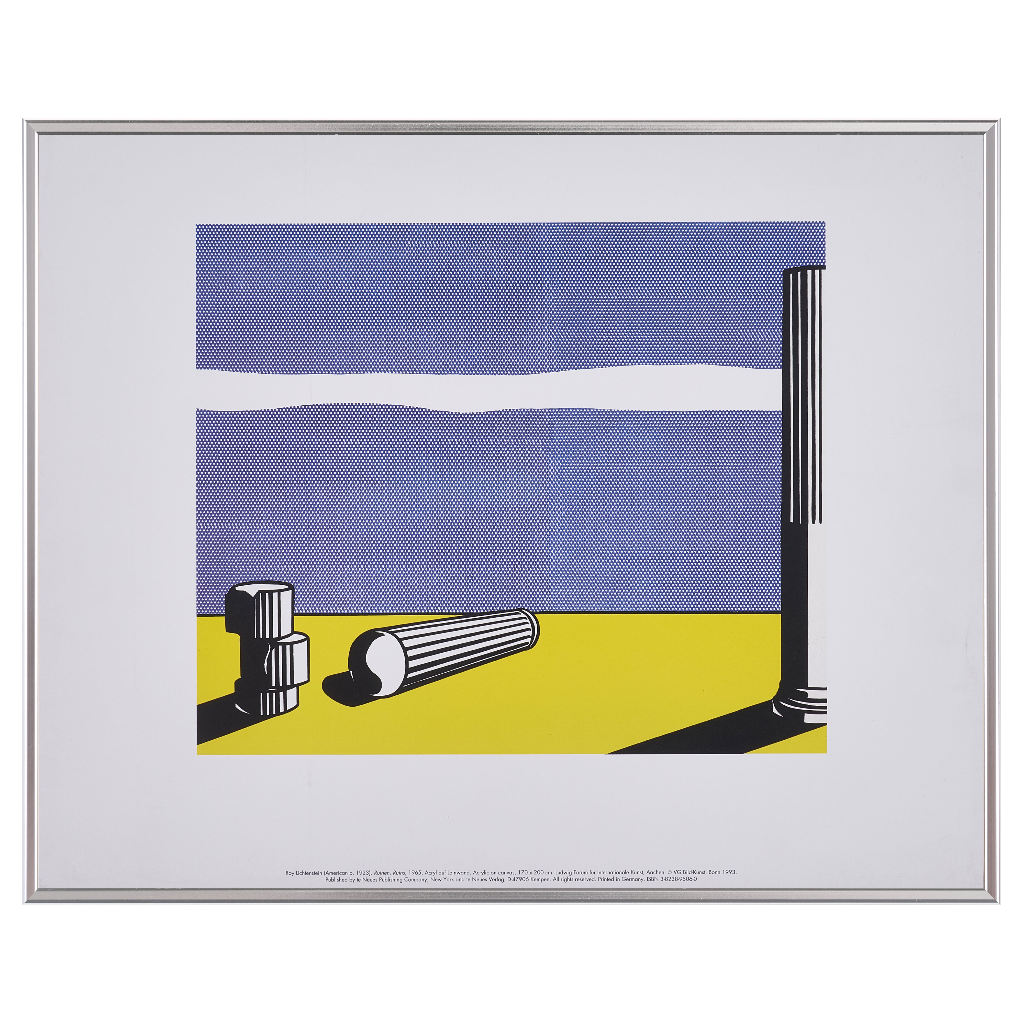 完売【限定10枚】Ruins 1965 - te Neues Publishing 1993 / ロイ・リキテンスタイン