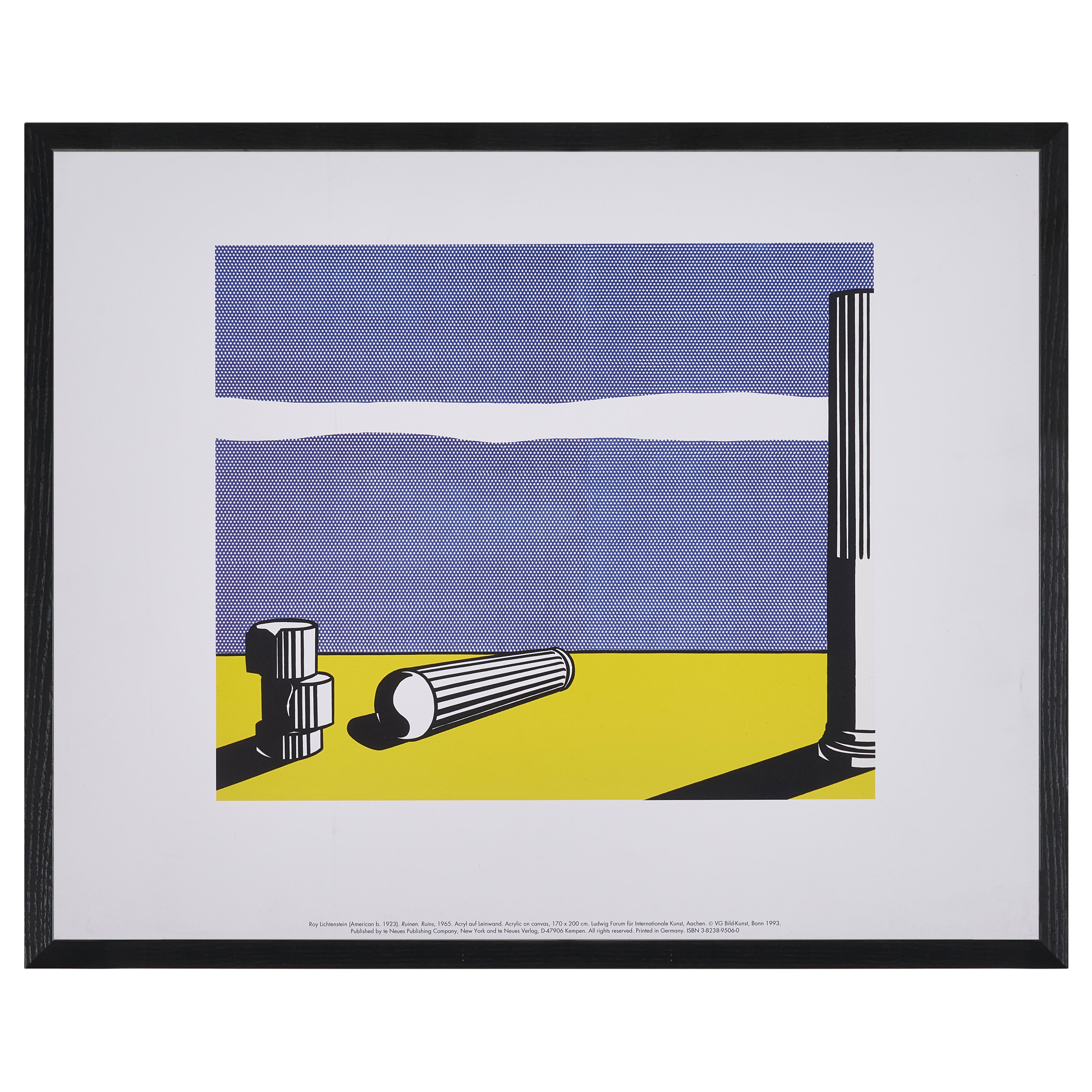 完売【限定10枚】Ruins 1965 - te Neues Publishing 1993 / ロイ・リキテンスタイン