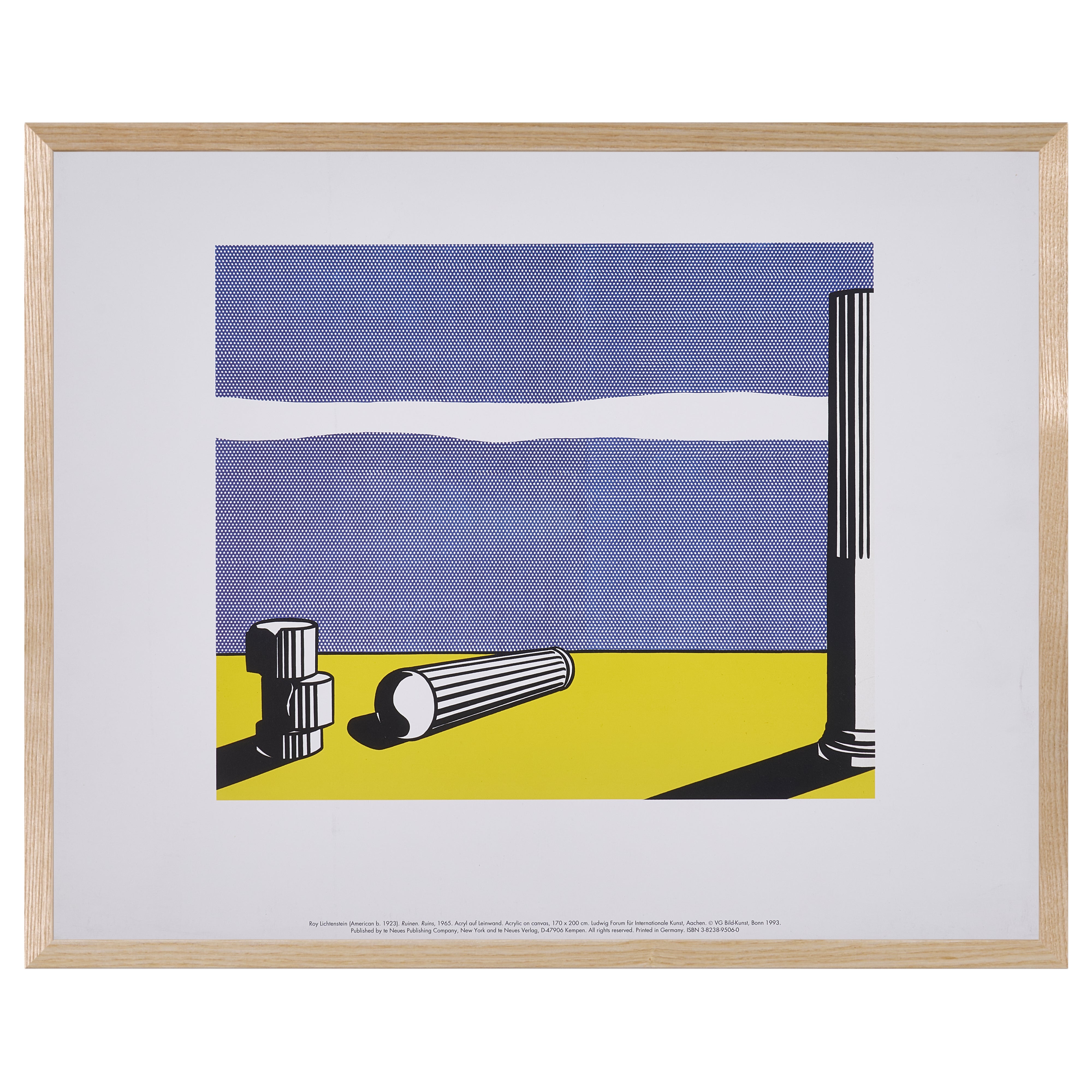 完売【限定10枚】Ruins 1965 - te Neues Publishing 1993 / ロイ・リキテンスタイン