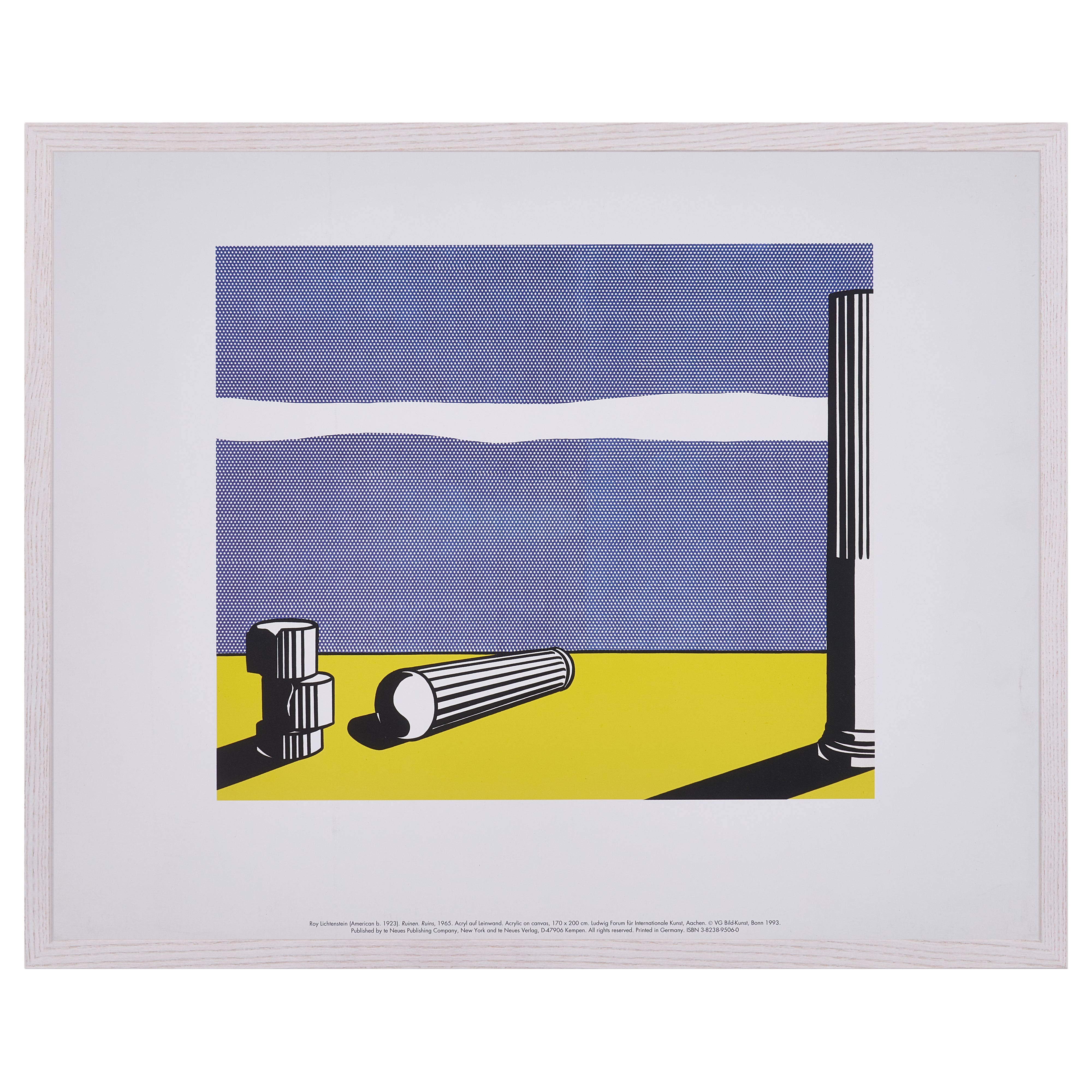 完売【限定10枚】Ruins 1965 - te Neues Publishing 1993 / ロイ・リキテンスタイン