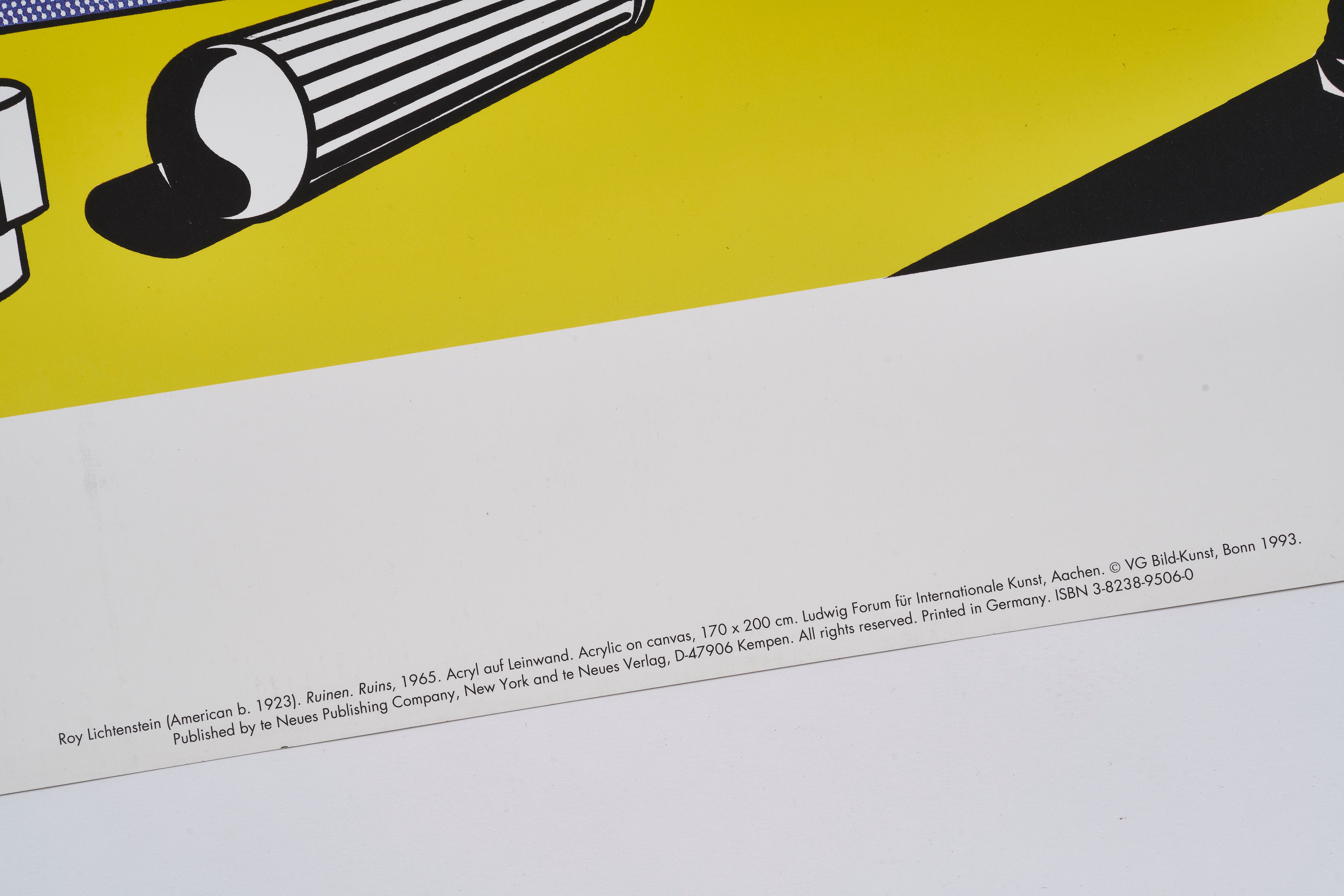 完売【限定10枚】Ruins 1965 - te Neues Publishing 1993 / ロイ・リキテンスタイン
