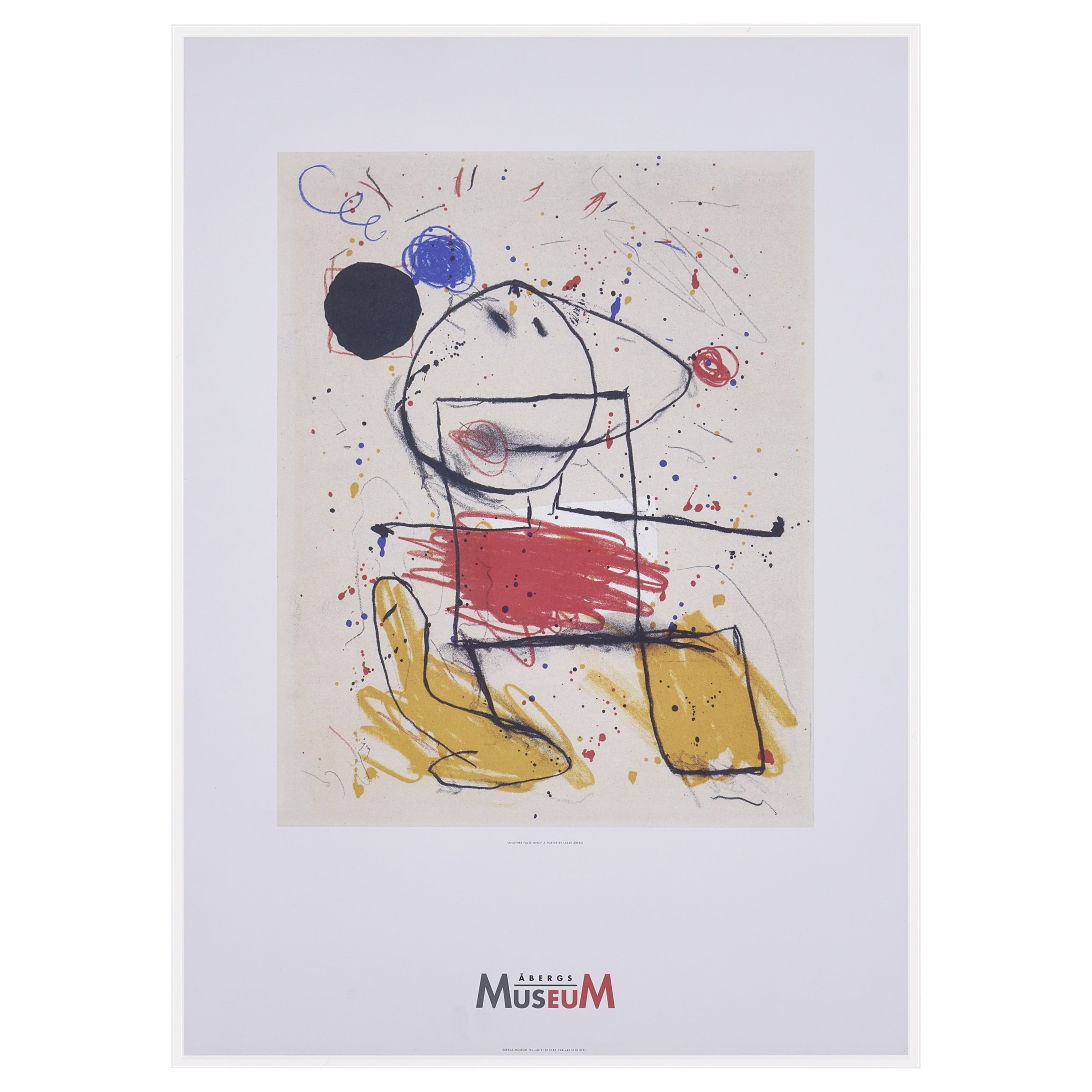 【2/1まで期間限定販売】【限定15枚】ANOTHER FALSE MIRO - Åberg Museum 1990s / ラッセ・アベリ