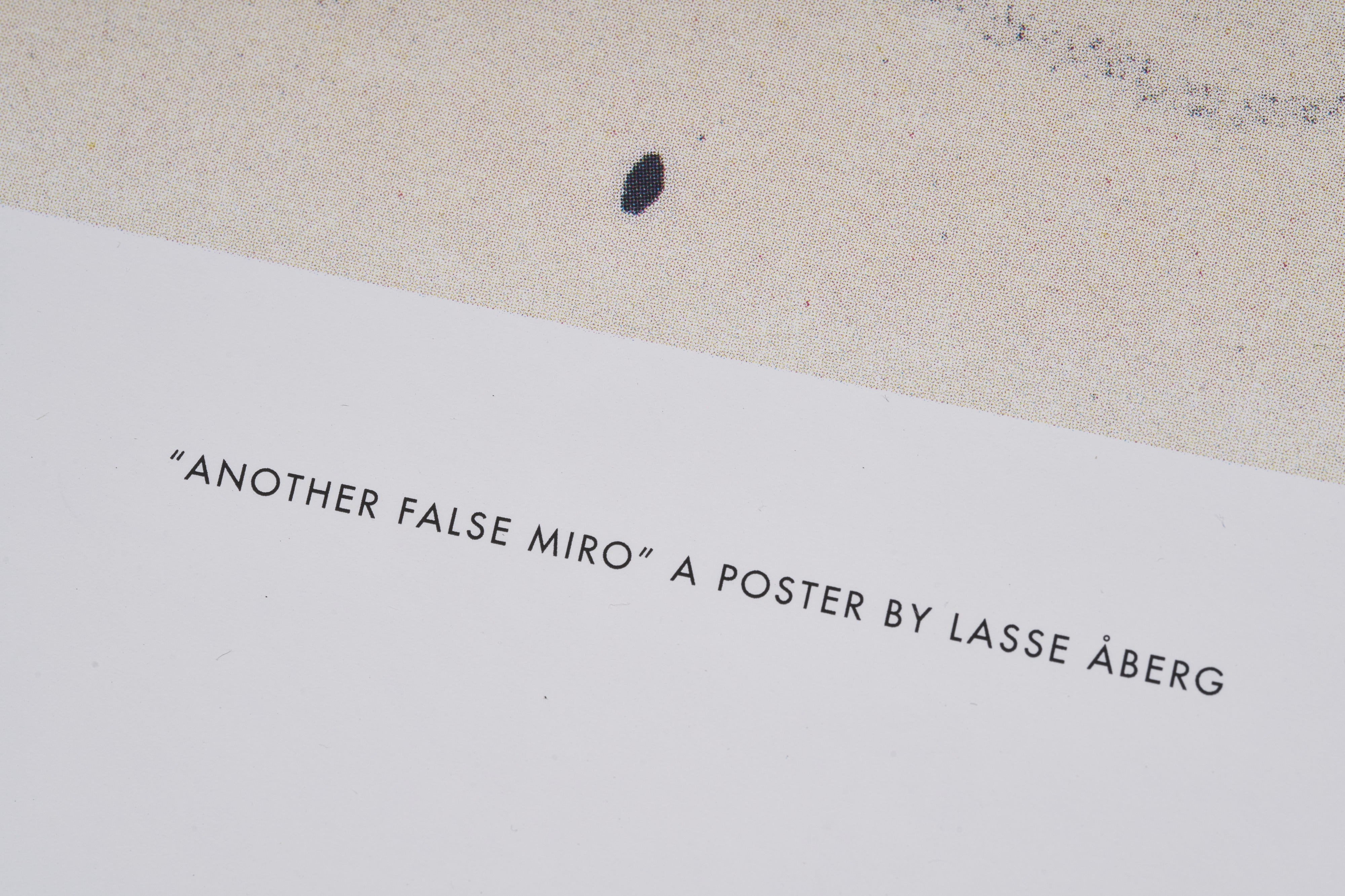 【2/1まで期間限定販売】【限定15枚】ANOTHER FALSE MIRO - Åberg Museum 1990s / ラッセ・アベリ