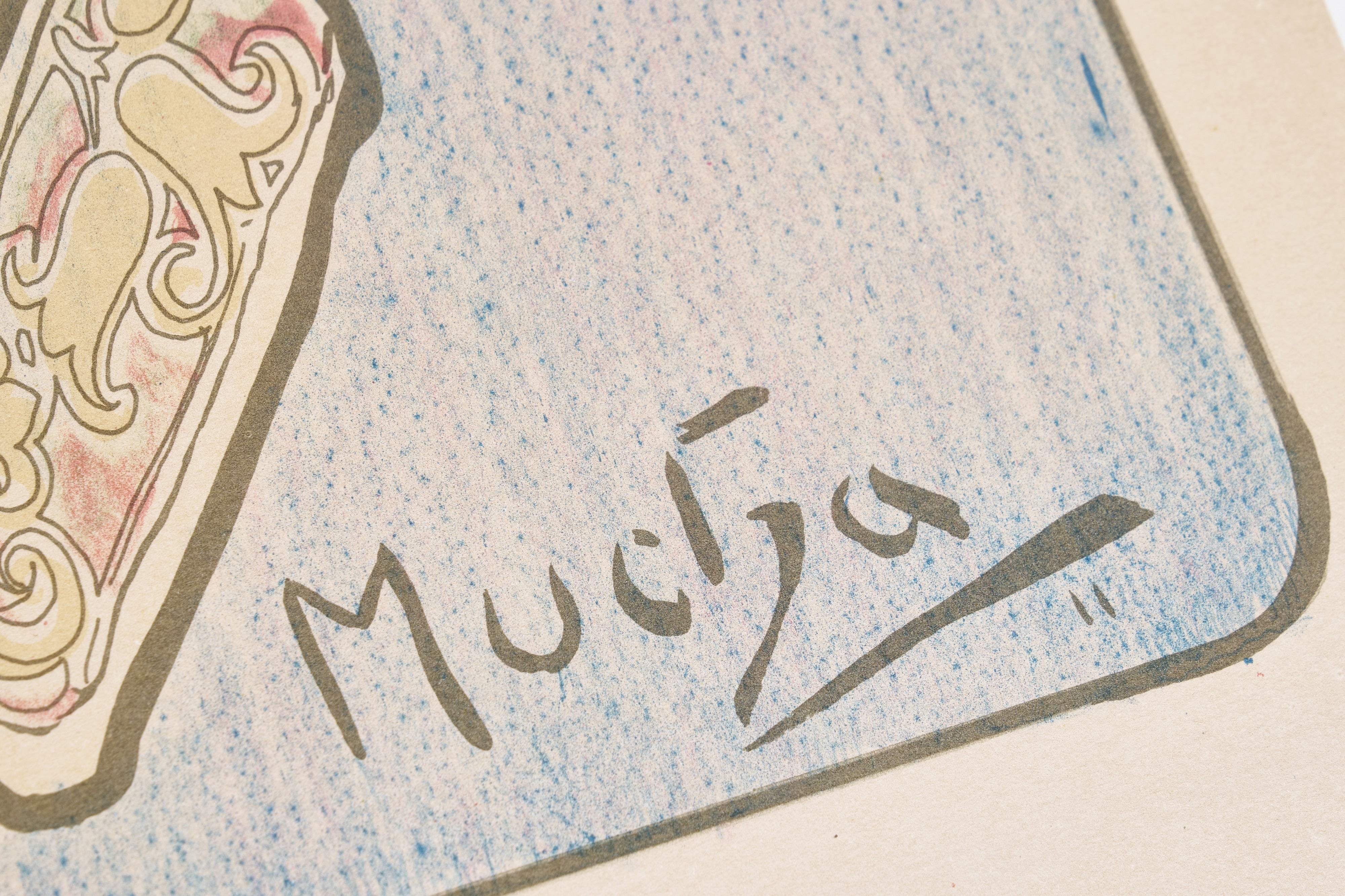 【限定10枚】PRINCEZNA HYACINTA 1911 - SPADEM Paris, VAGA New York 1980 / アルフォンス・ミュシャ