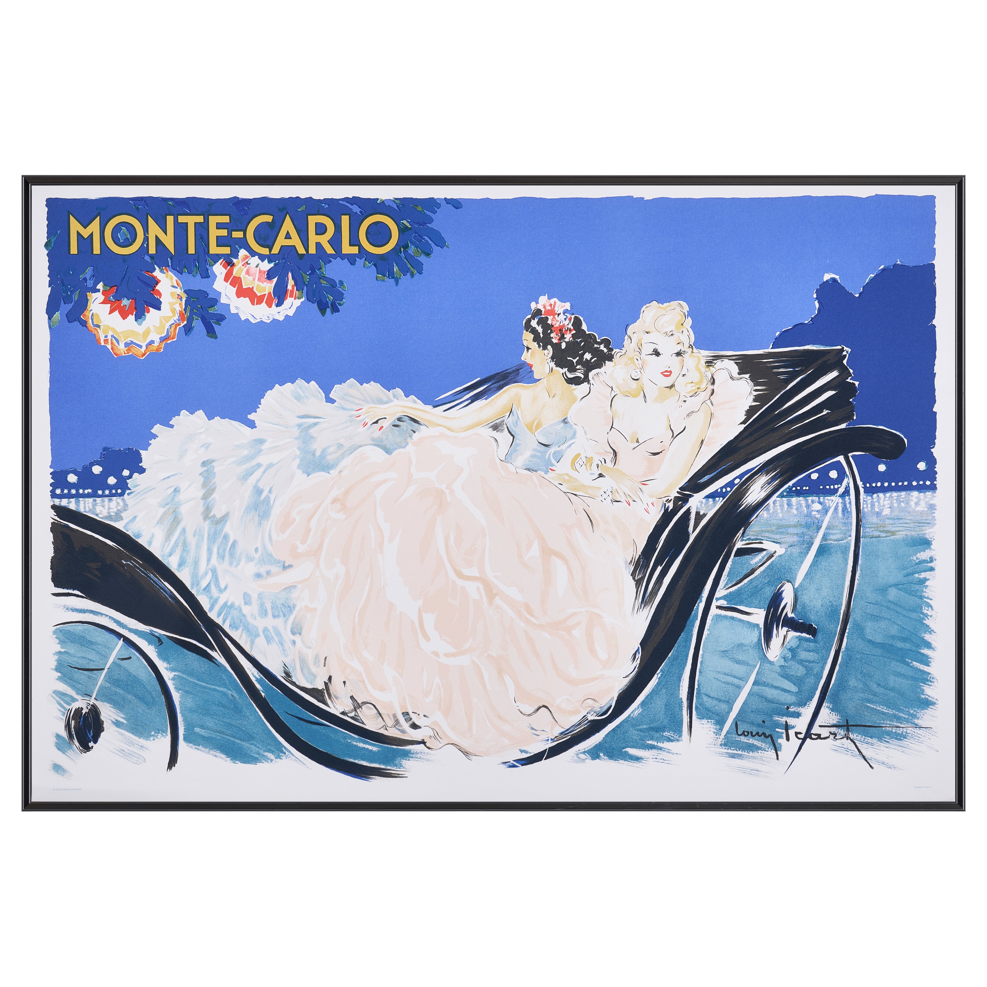 【限定10枚】MONTE-CARLO 1948 - SOHO PRINT EDITIONS 1980s / ルイ・イカール