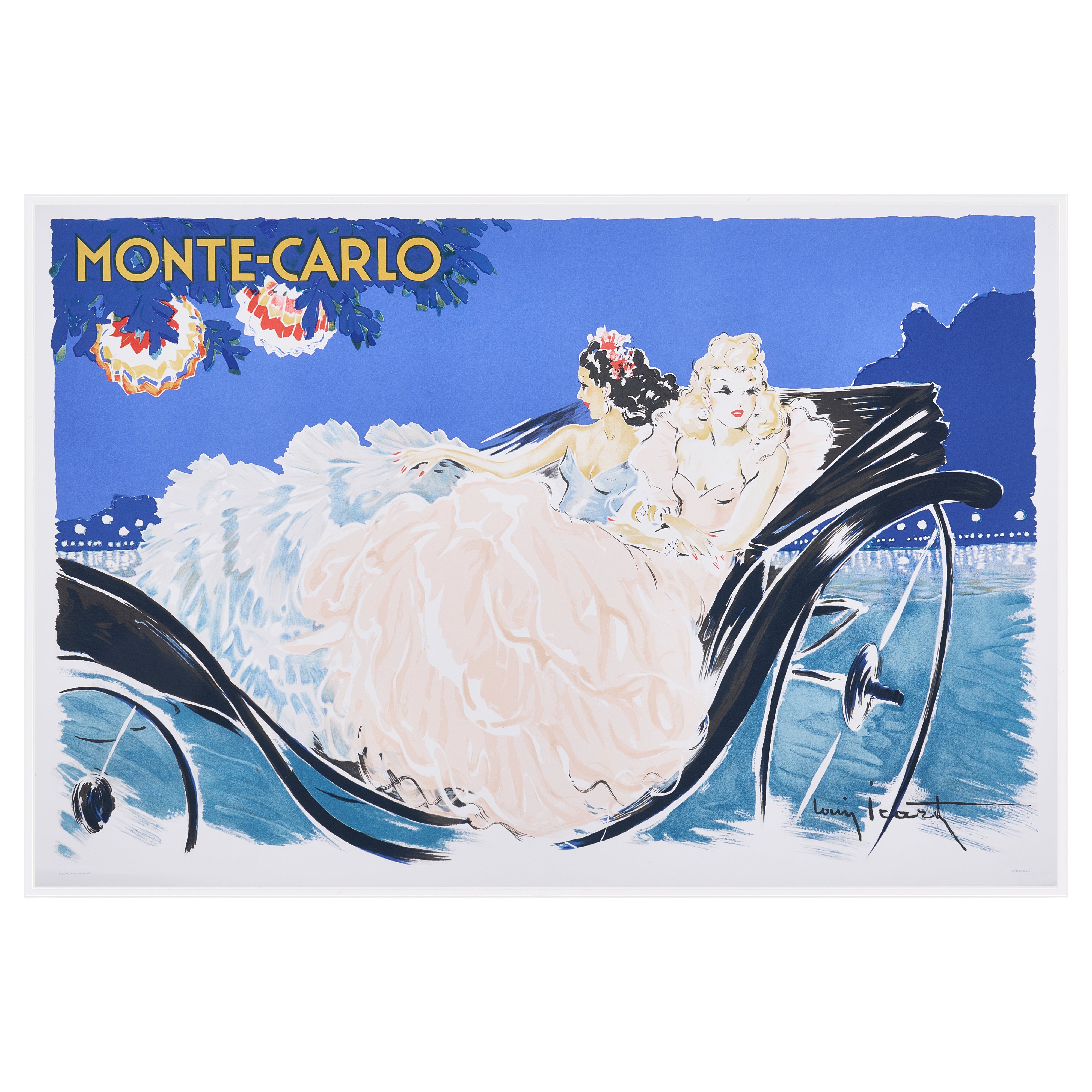 【限定10枚】MONTE-CARLO 1948 - SOHO PRINT EDITIONS 1980s / ルイ・イカール