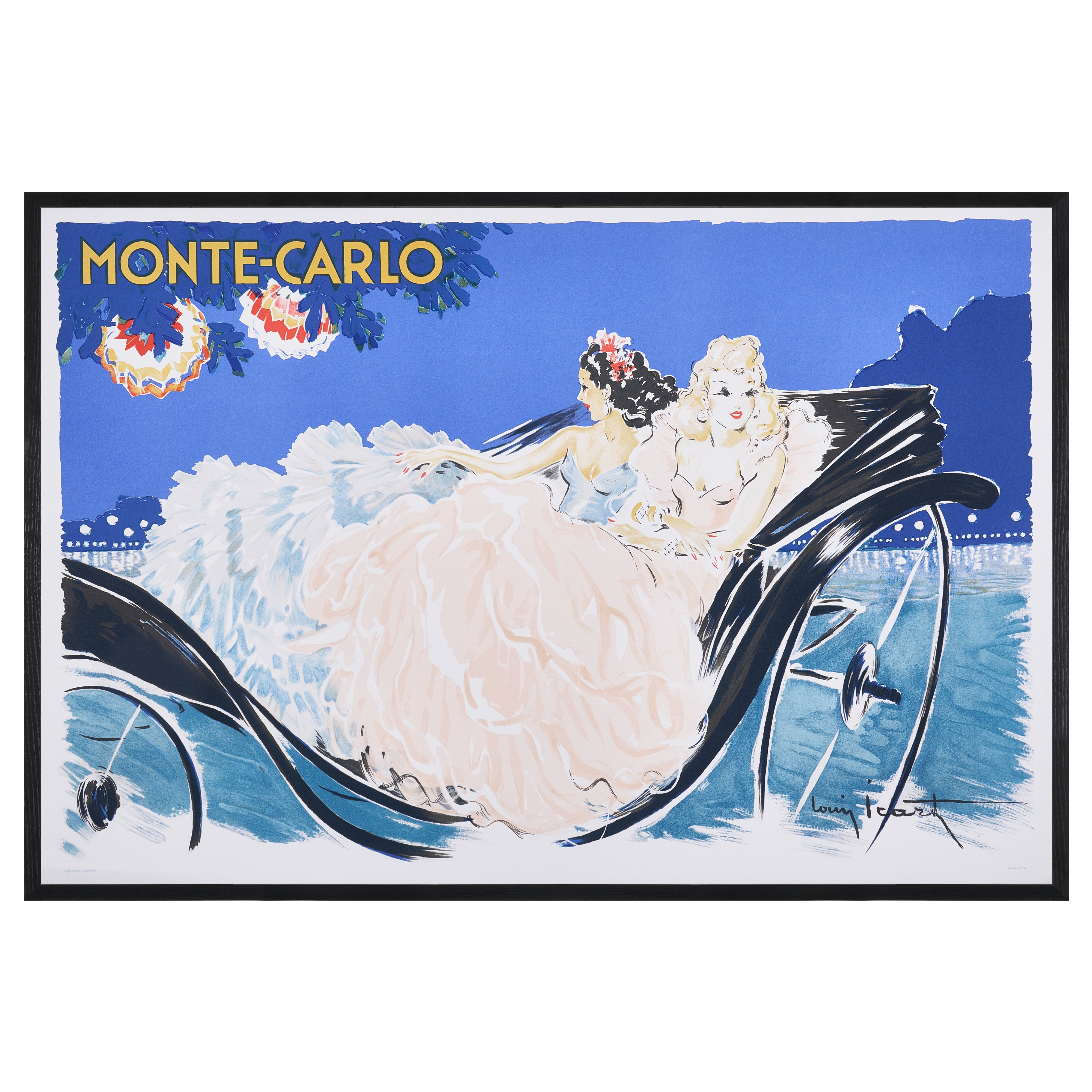 【限定10枚】MONTE-CARLO 1948 - SOHO PRINT EDITIONS 1980s / ルイ・イカール