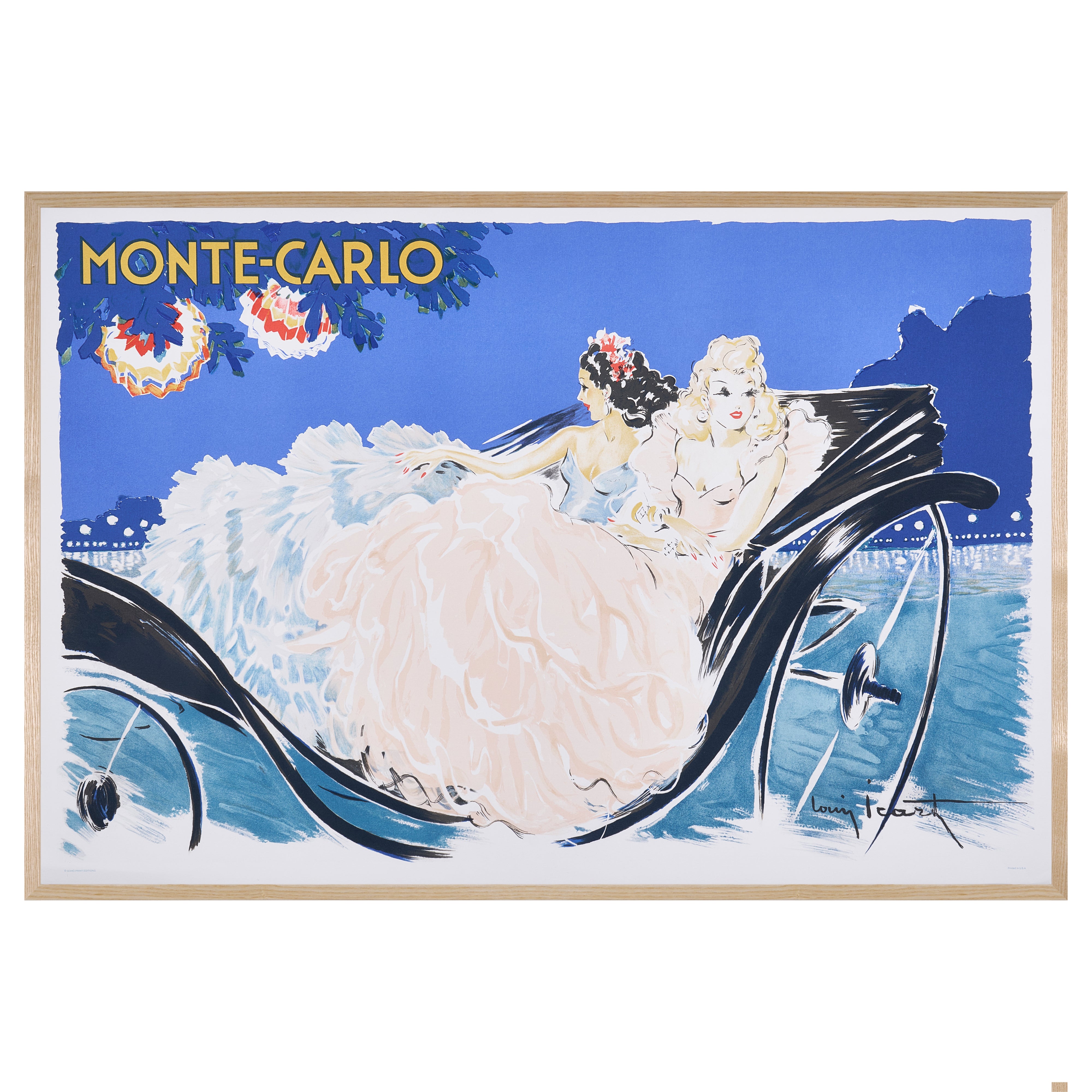 【限定10枚】MONTE-CARLO 1948 - SOHO PRINT EDITIONS 1980s / ルイ・イカール