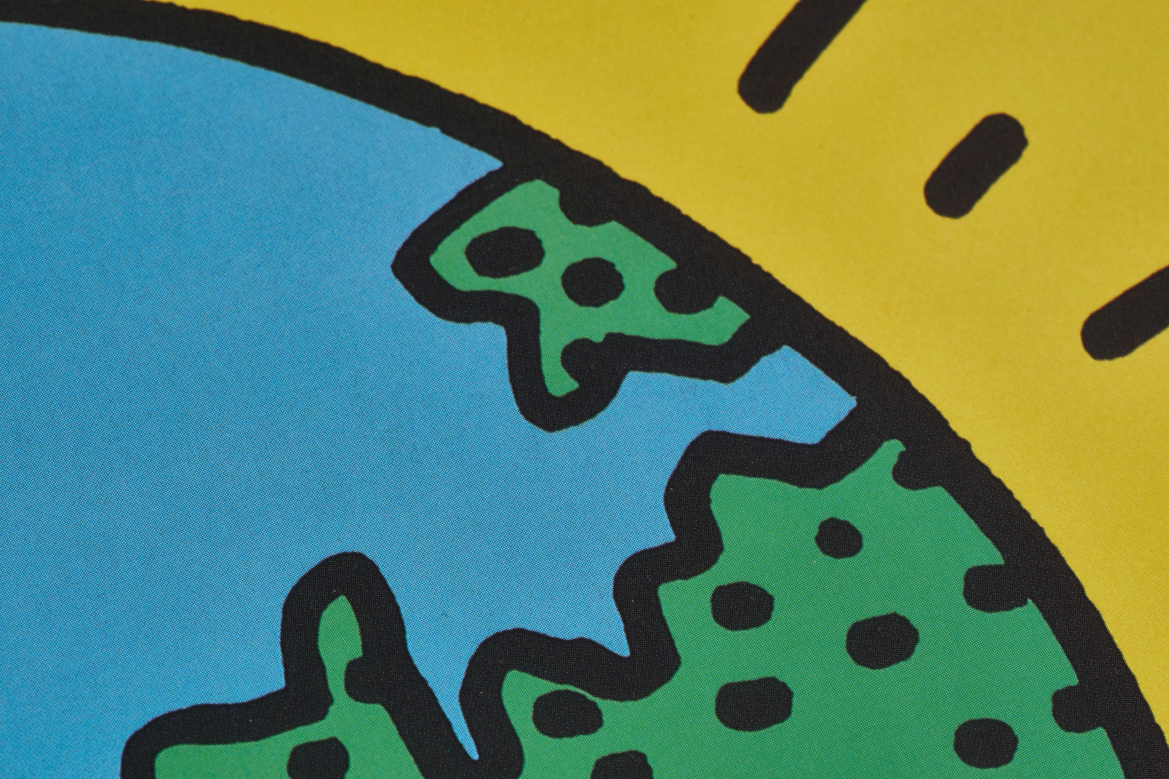 【限定30枚】Earth Man 1986 - Za Gallery 1999 / キース・へリング