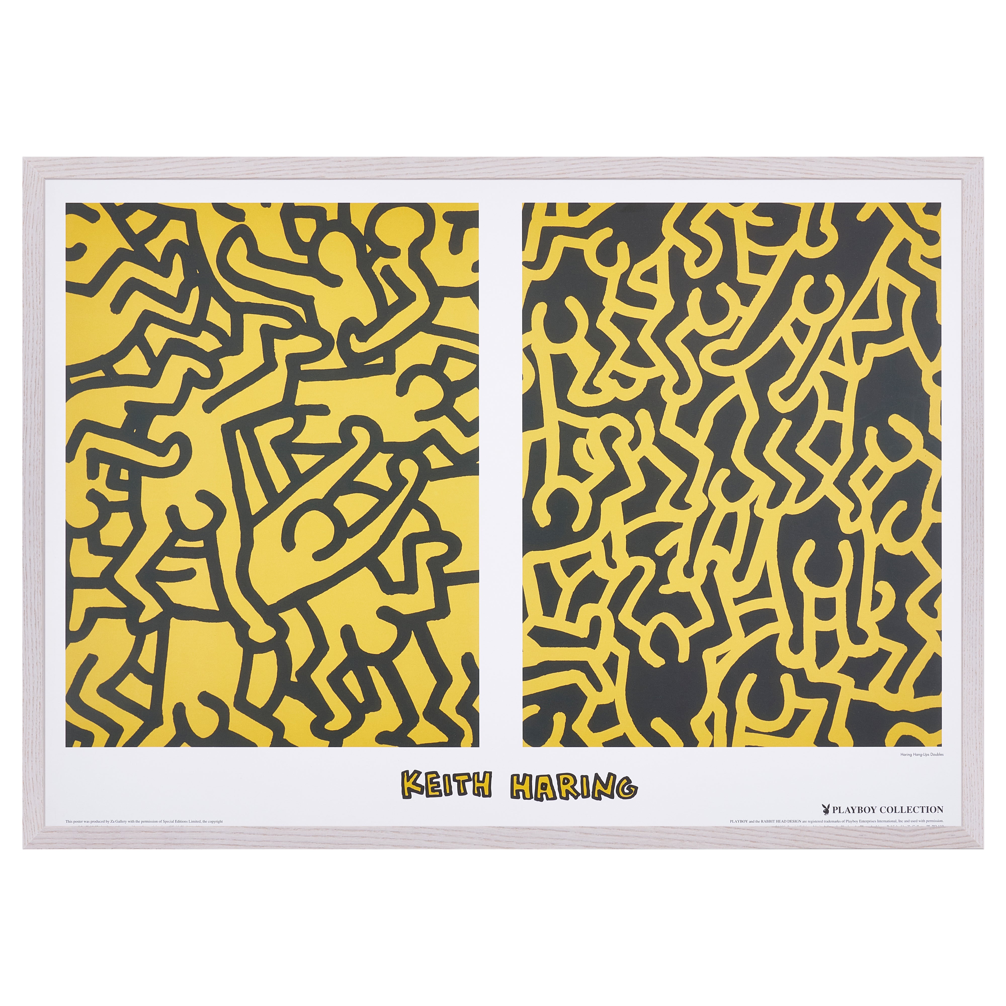 【限定30枚】Haring Hang-Ups Doubles 1986 - Za Gallery 1999 / キース・へリング
