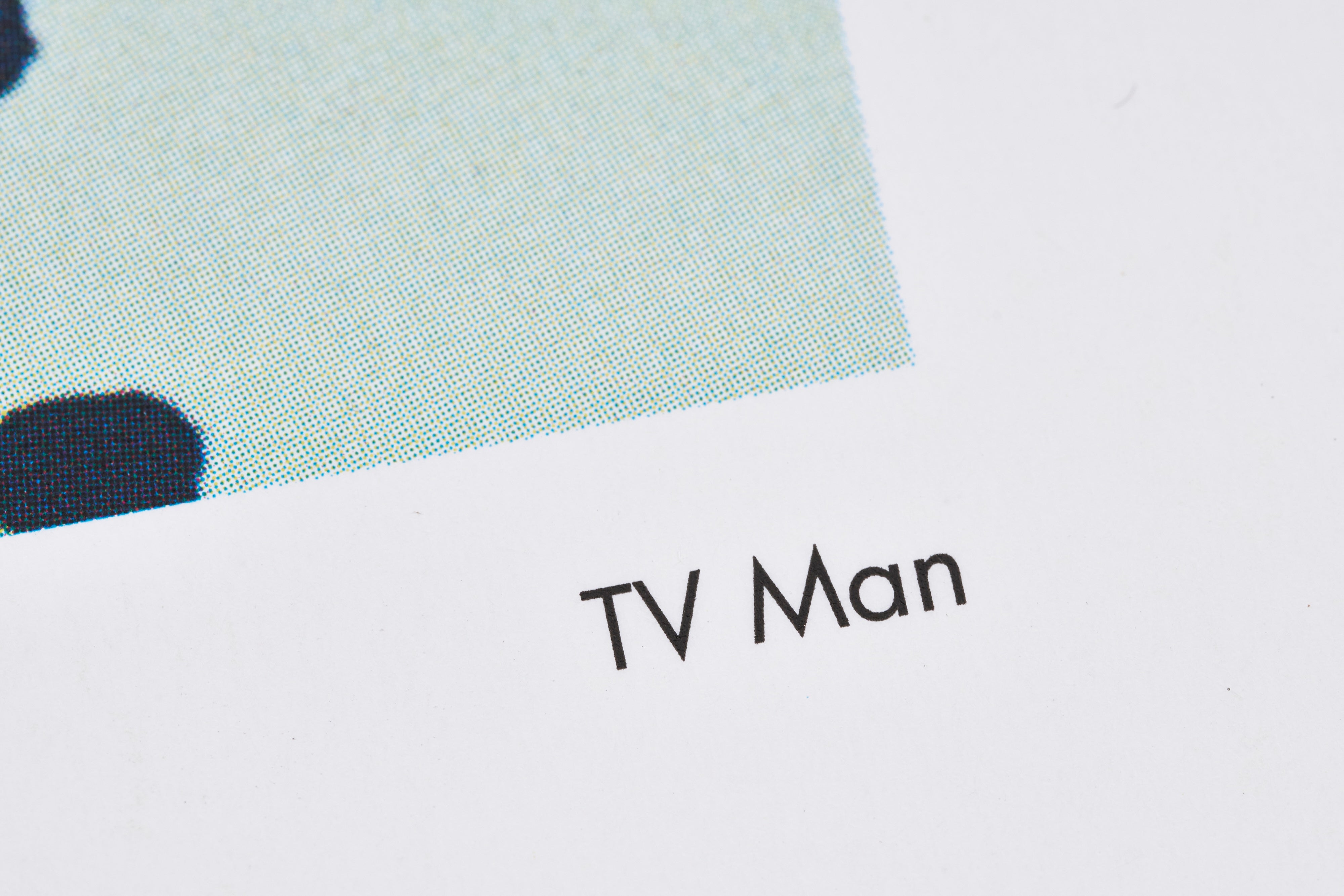 【限定30枚】TV Man 1986 - Za Gallery 1999 / キース・へリング