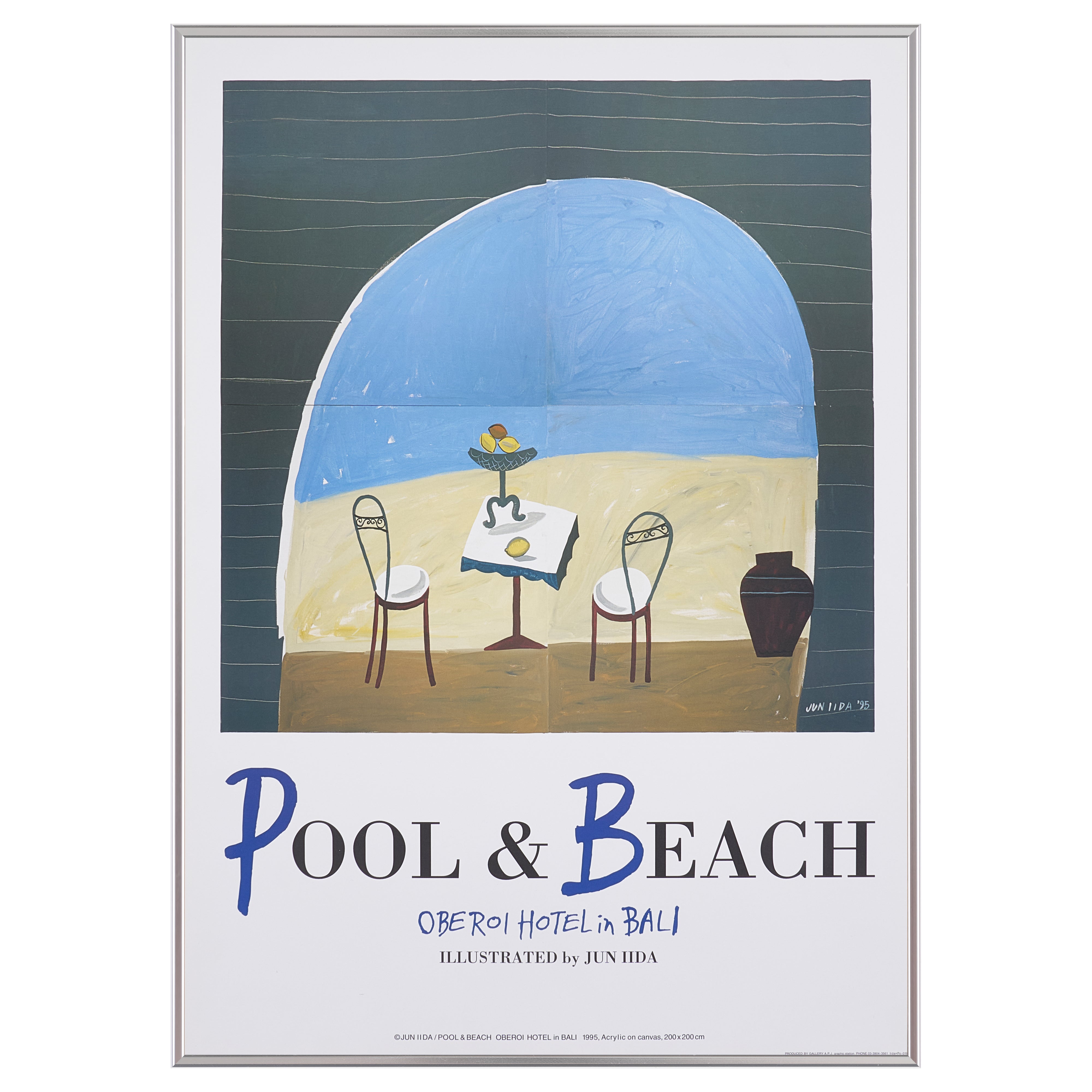 【限定30枚】”POOL & BEACH” OBEROI HOTEL in BALI 1995 - Gallery A.P.J. 1990s / 飯田 淳