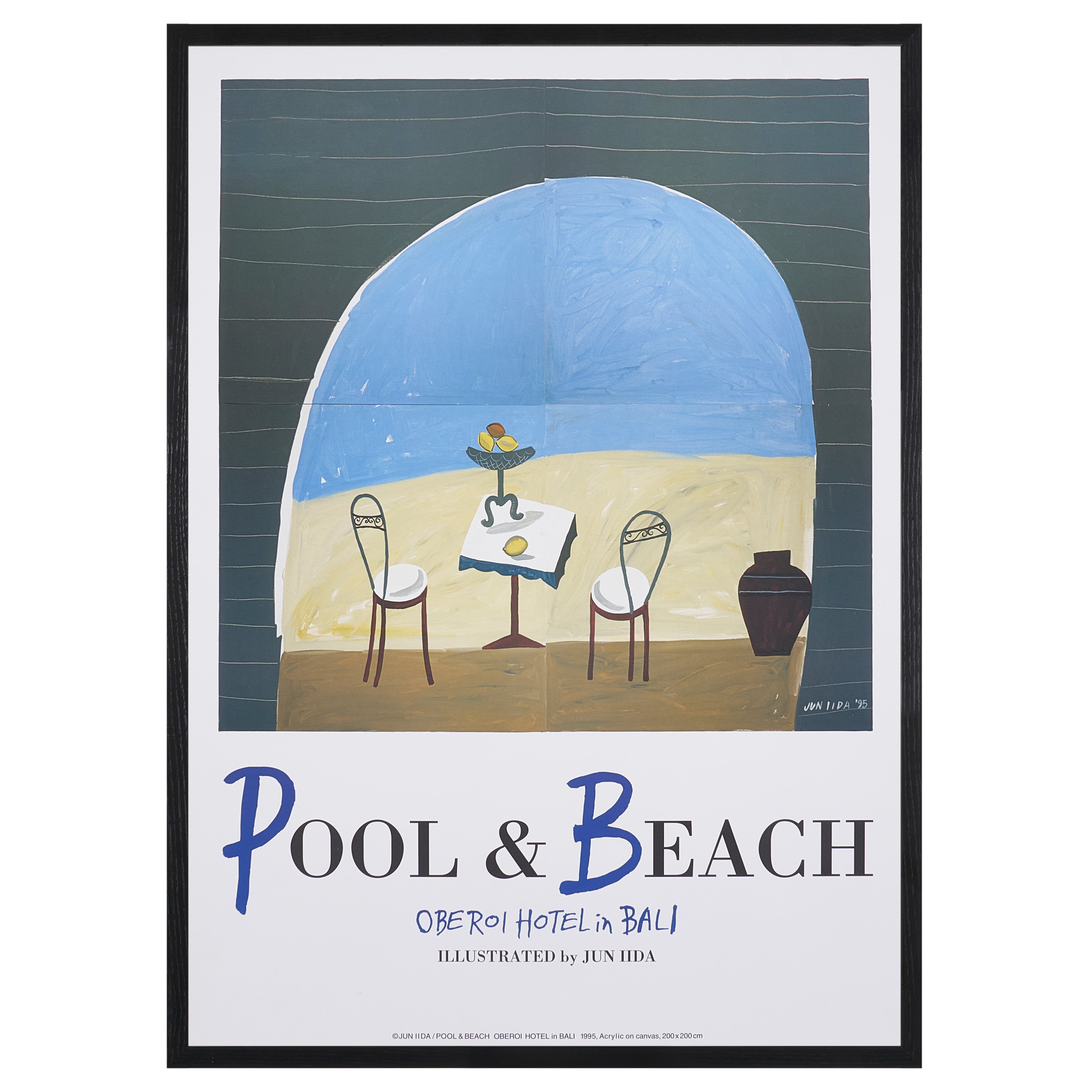 【限定30枚】”POOL & BEACH” OBEROI HOTEL in BALI 1995 - Gallery A.P.J. 1990s / 飯田 淳