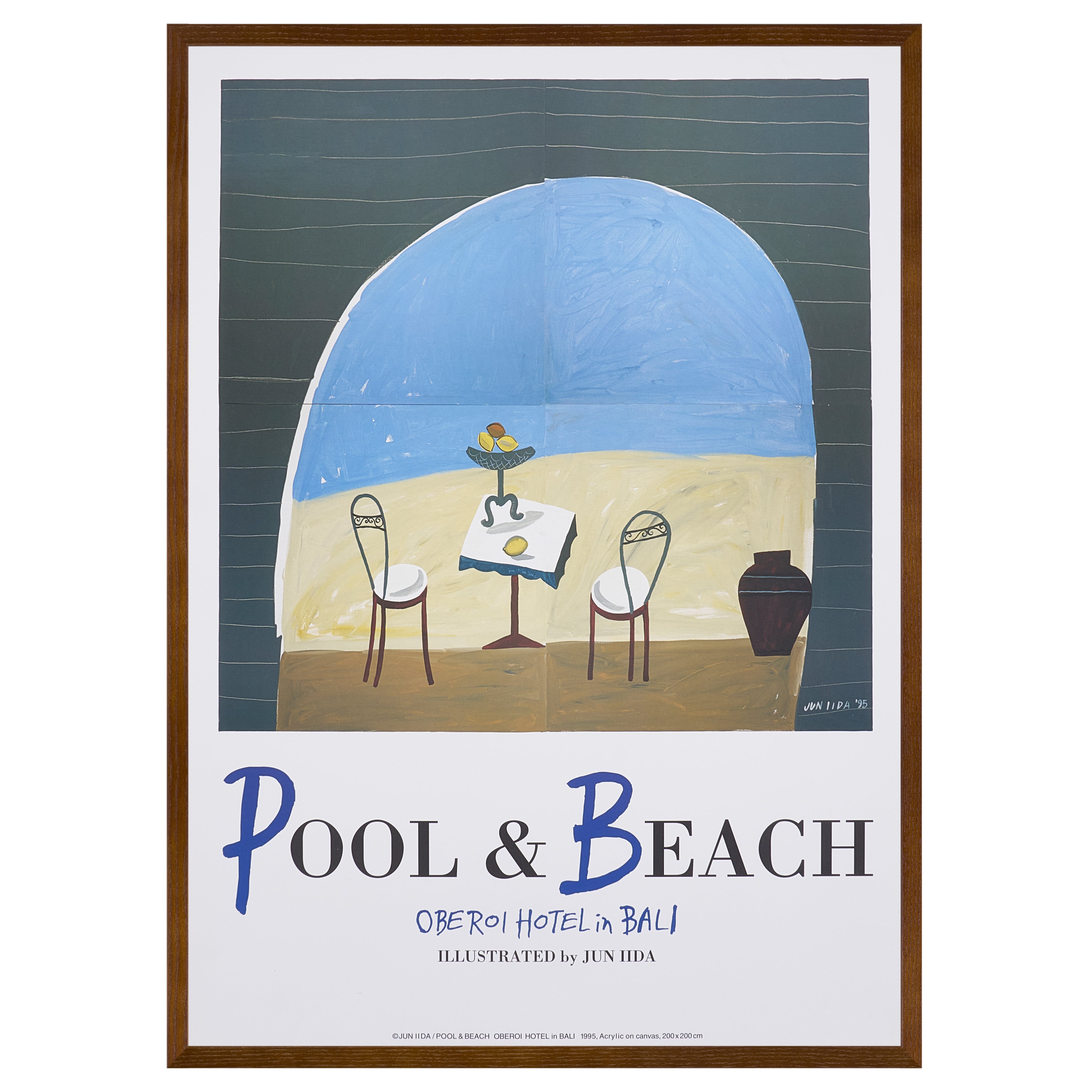 【限定30枚】”POOL & BEACH” OBEROI HOTEL in BALI 1995 - Gallery A.P.J. 1990s / 飯田 淳