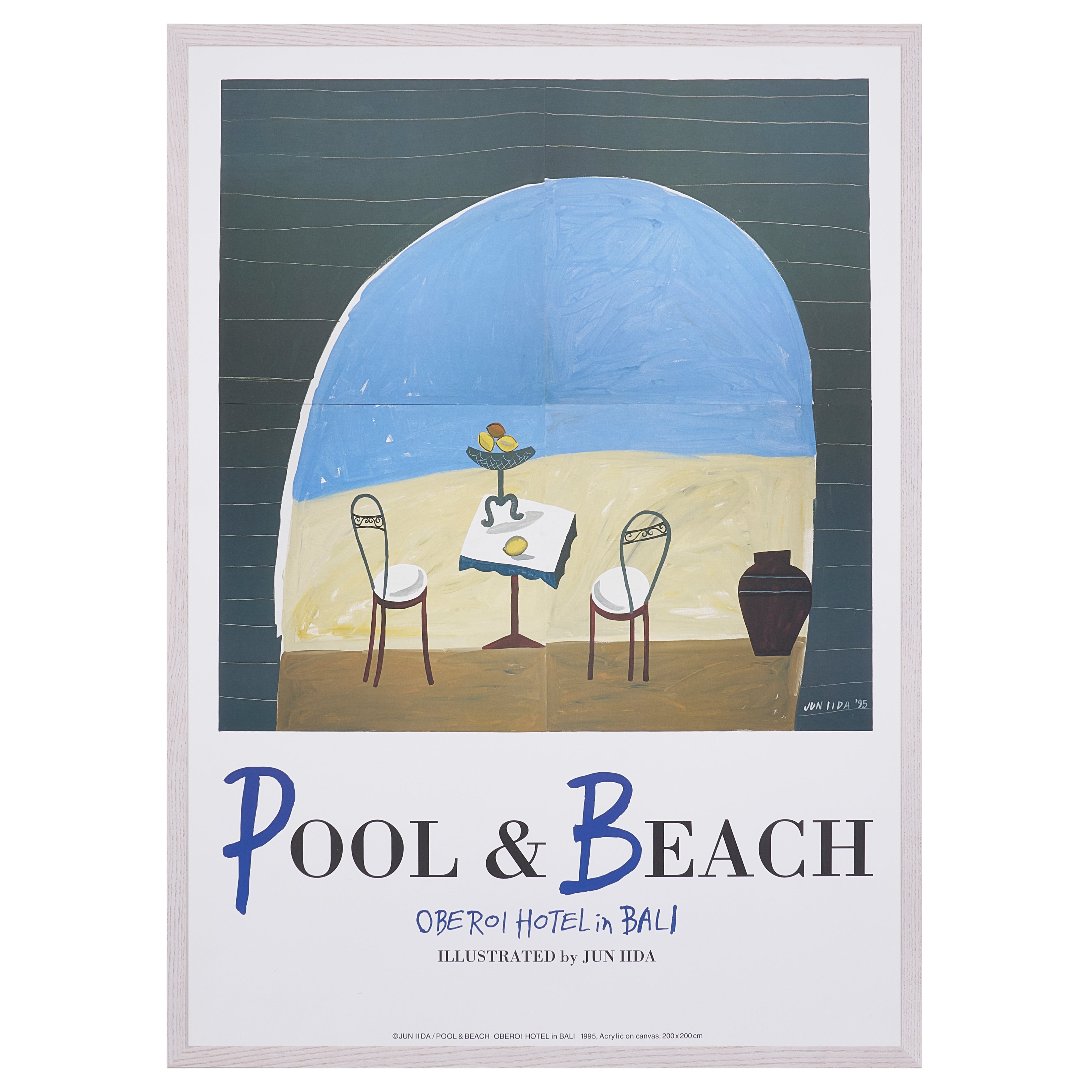 【限定30枚】”POOL & BEACH” OBEROI HOTEL in BALI 1995 - Gallery A.P.J. 1990s / 飯田 淳