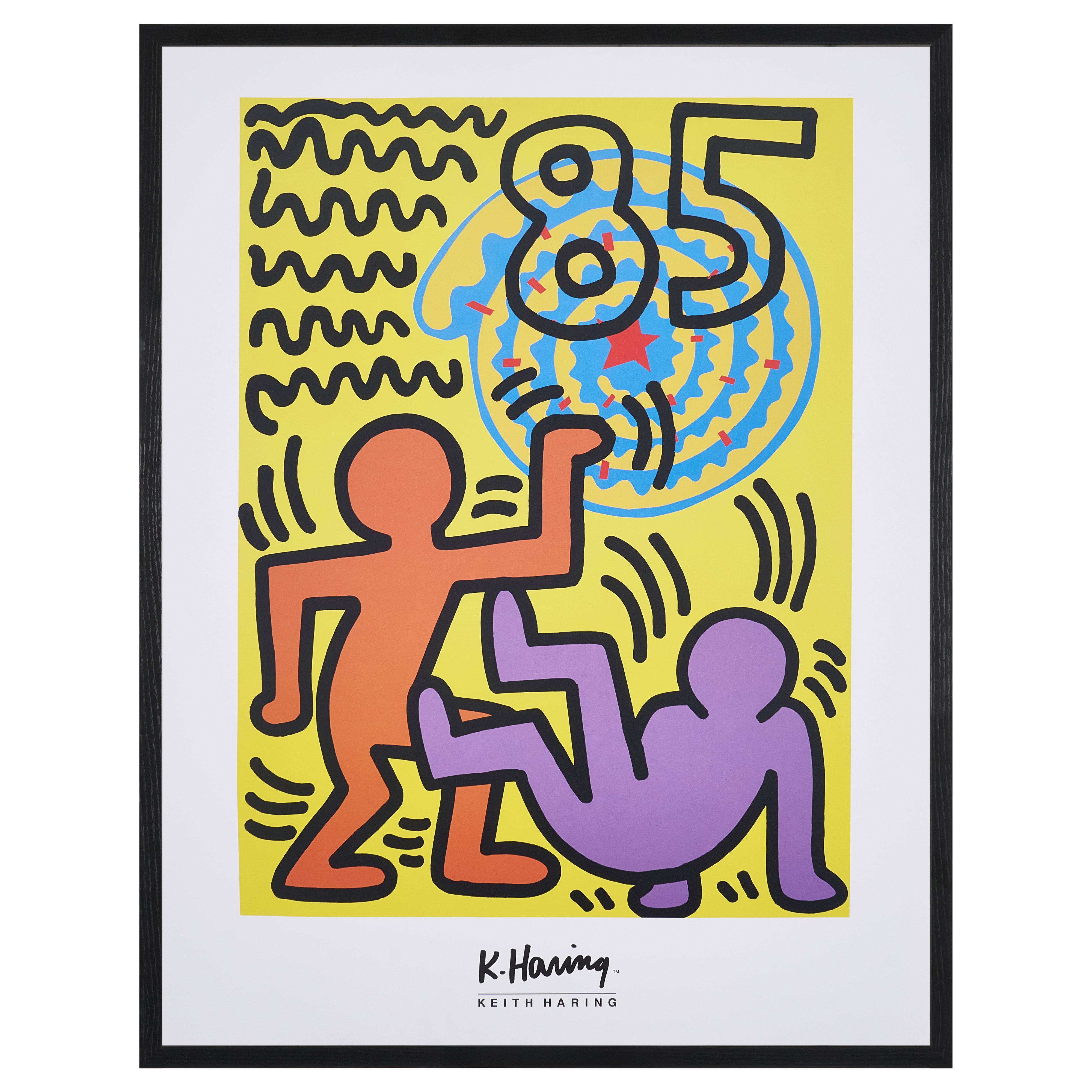 【限定30枚】Untitled 1984 - Gallery A.P.J. 1990s / キース・へリング