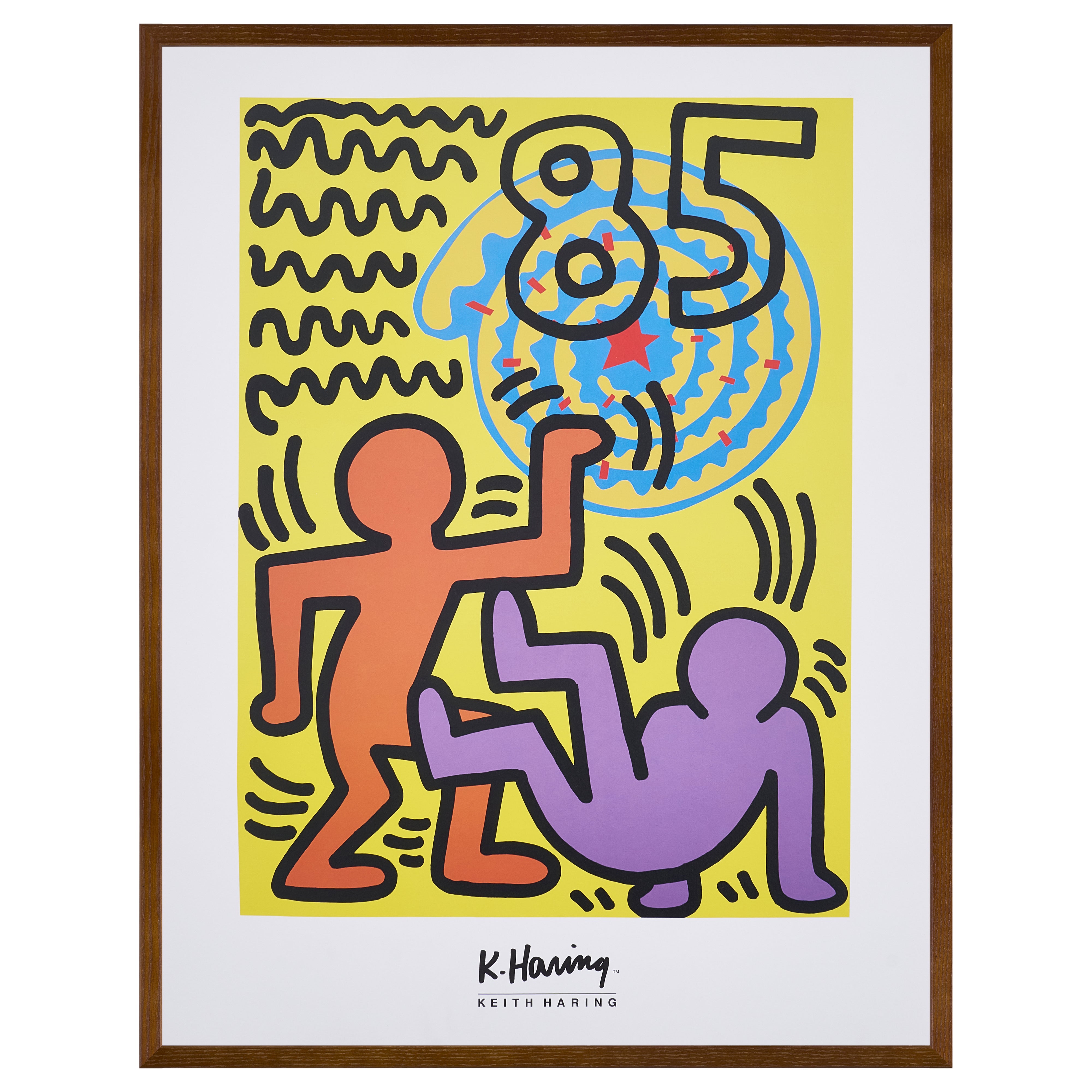 【限定30枚】Untitled 1984 - Gallery A.P.J. 1990s / キース・へリング