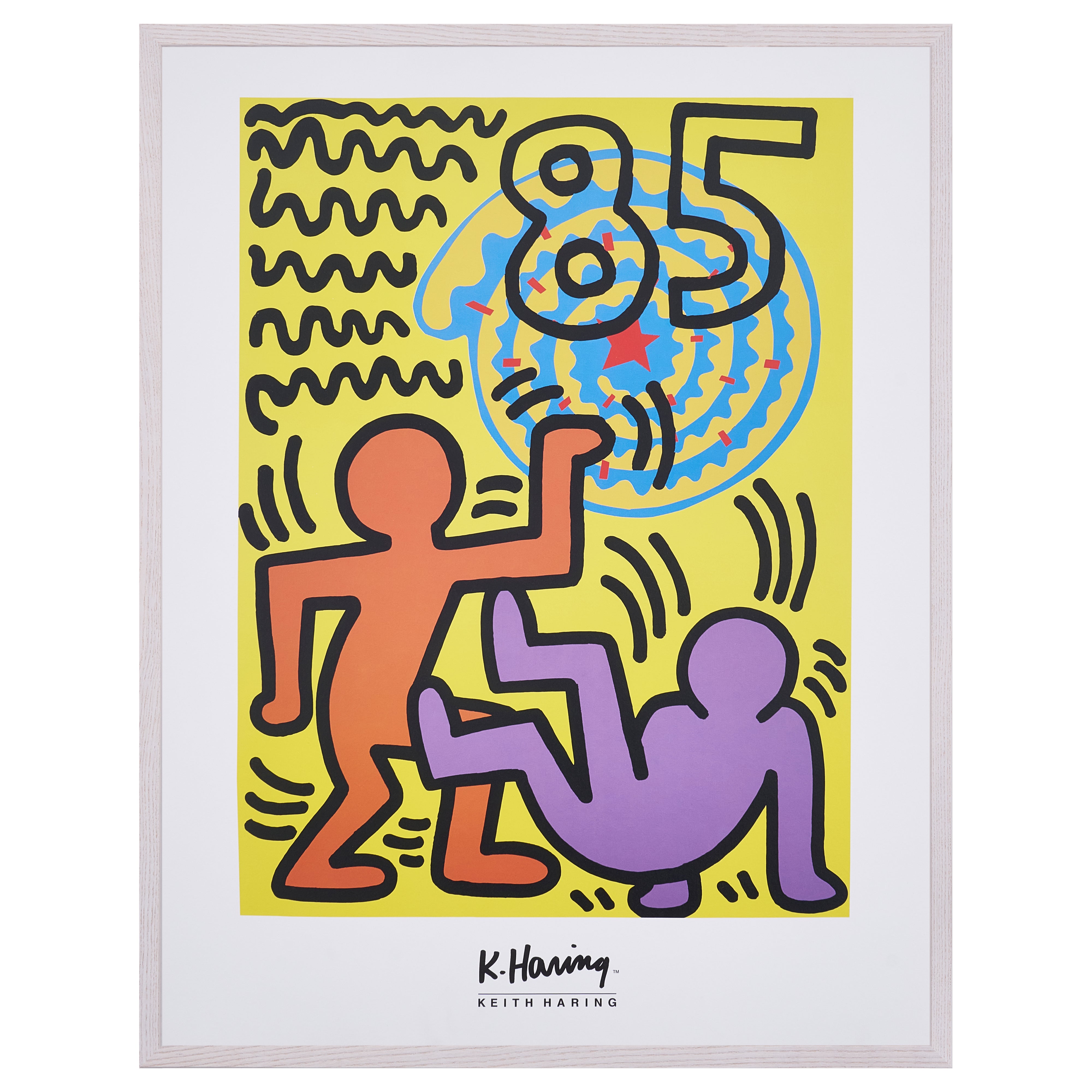 【限定30枚】Untitled 1984 - Gallery A.P.J. 1990s / キース・へリング