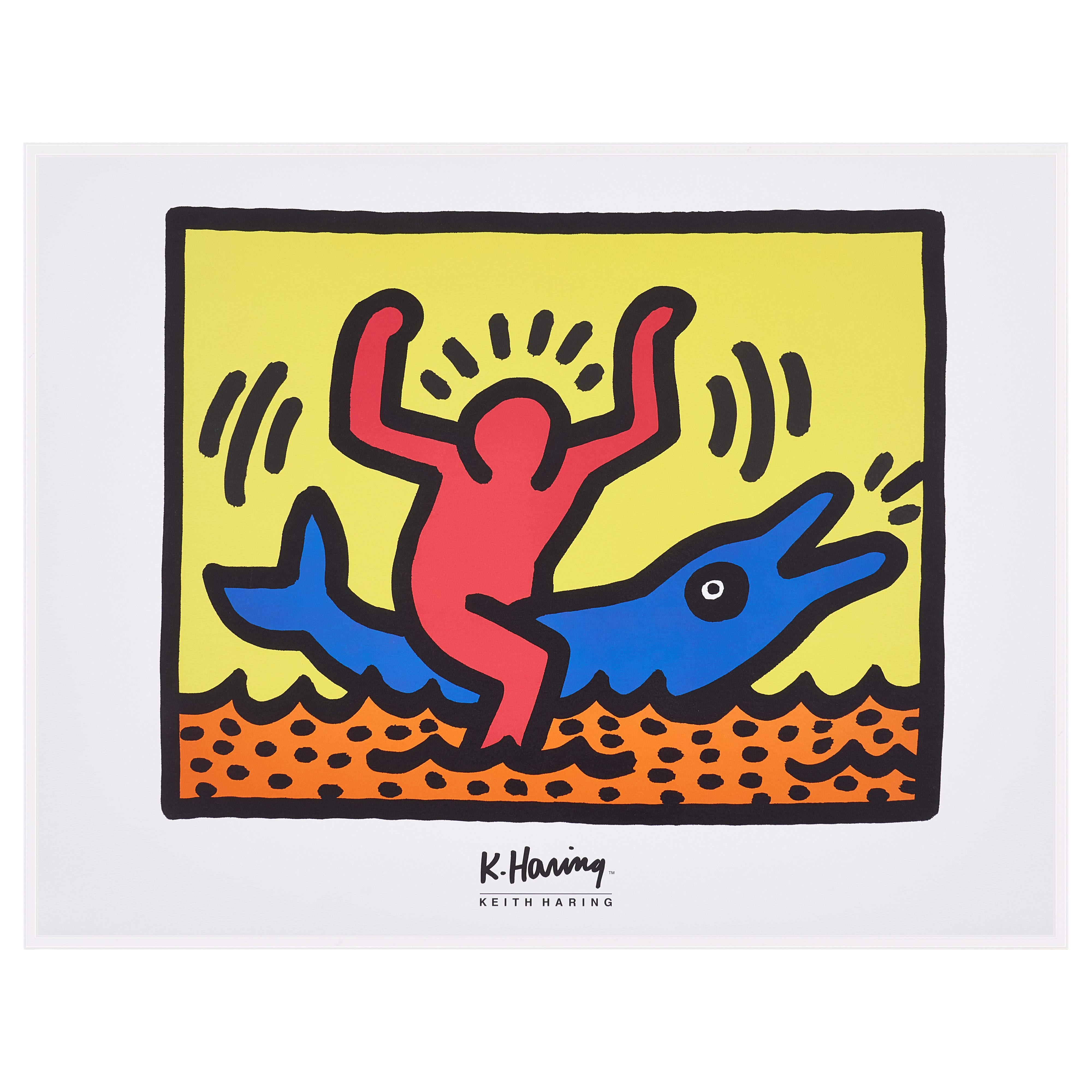 【限定30枚】Untitled 1988 - Gallery A.P.J. 1990s/ キース・へリング