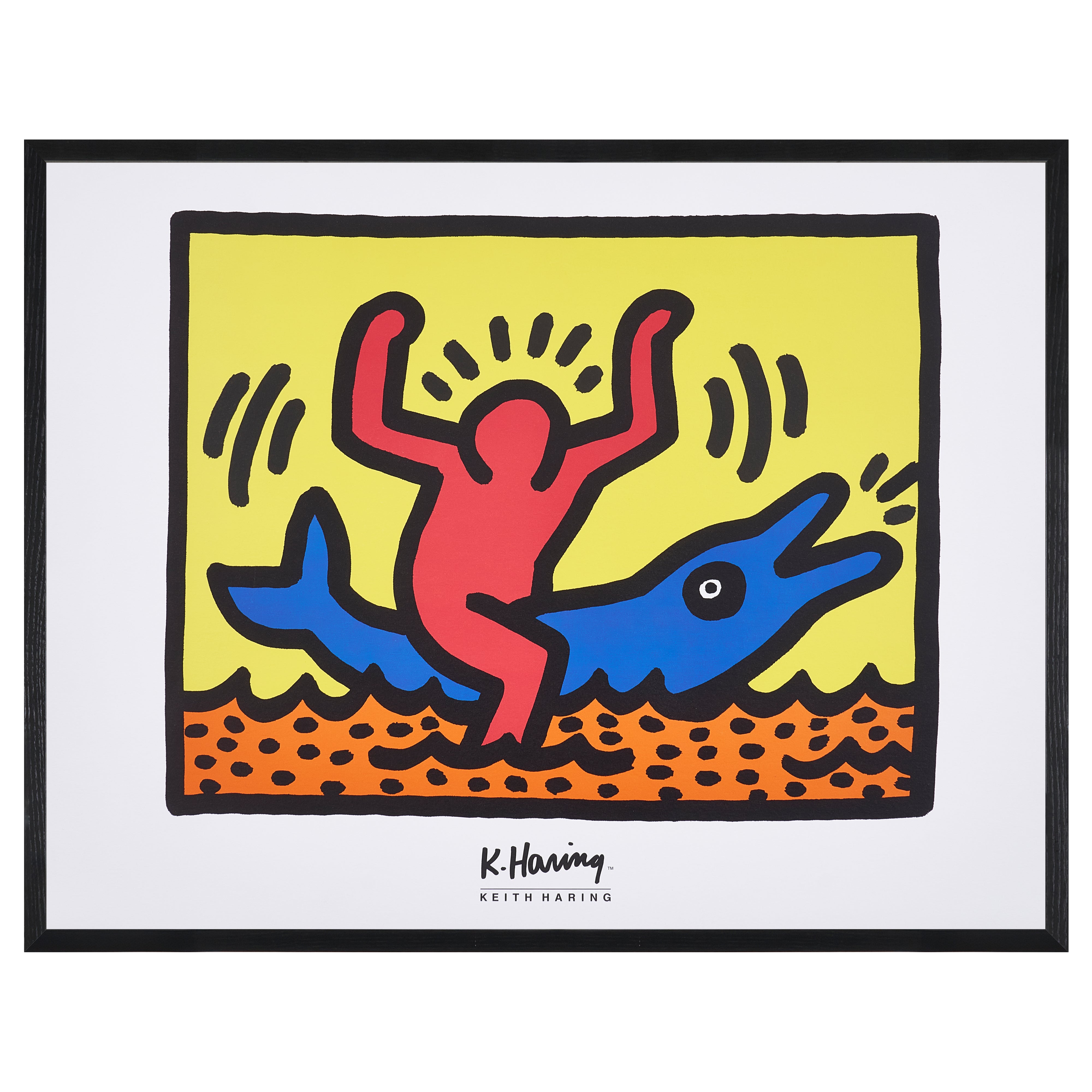 【限定30枚】Untitled 1988 - Gallery A.P.J. 1990s/ キース・へリング