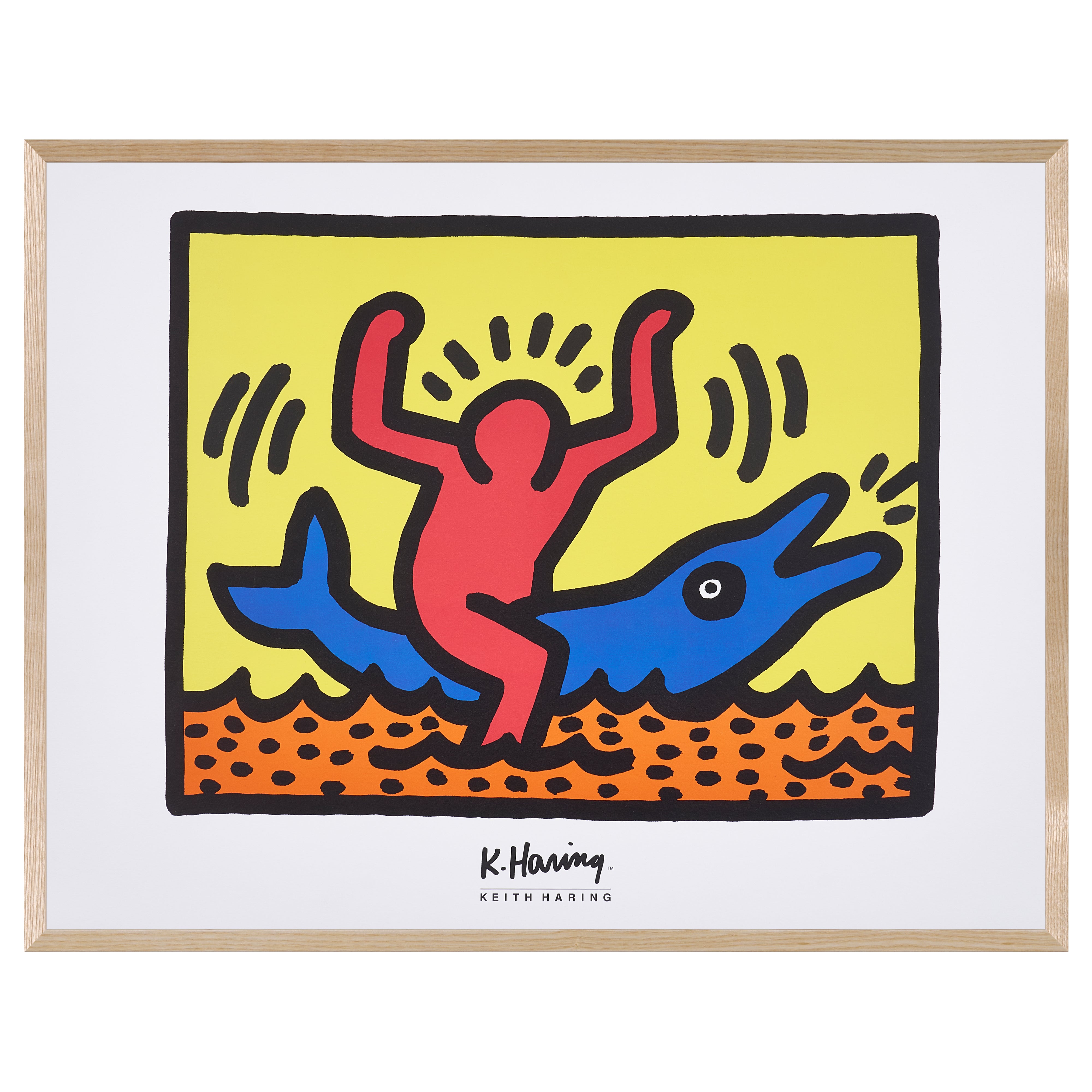 【限定30枚】Untitled 1988 - Gallery A.P.J. 1990s/ キース・へリング