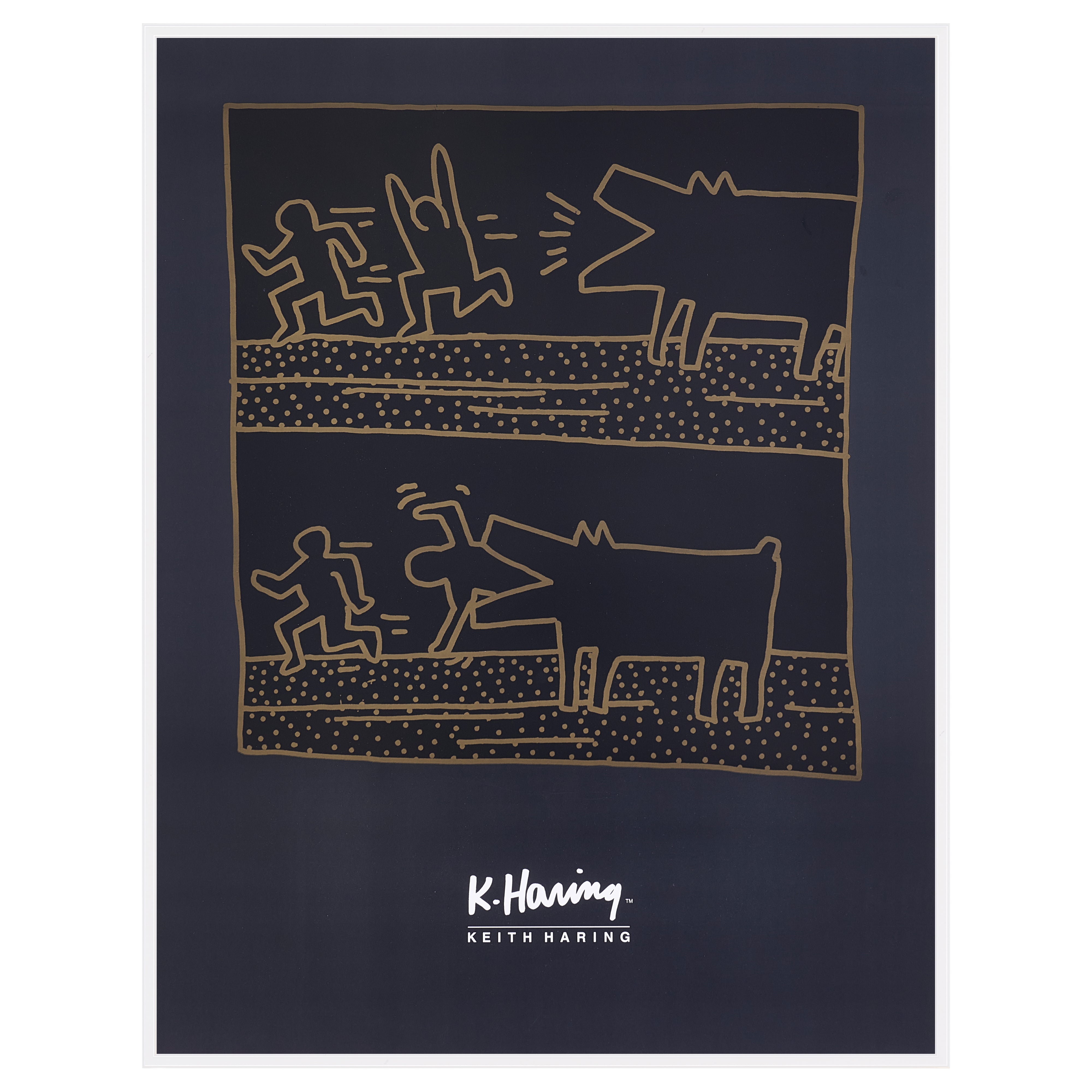 【限定30枚】Untitled 1981 - GALLERY A.P.J. 1990s / キース・へリング