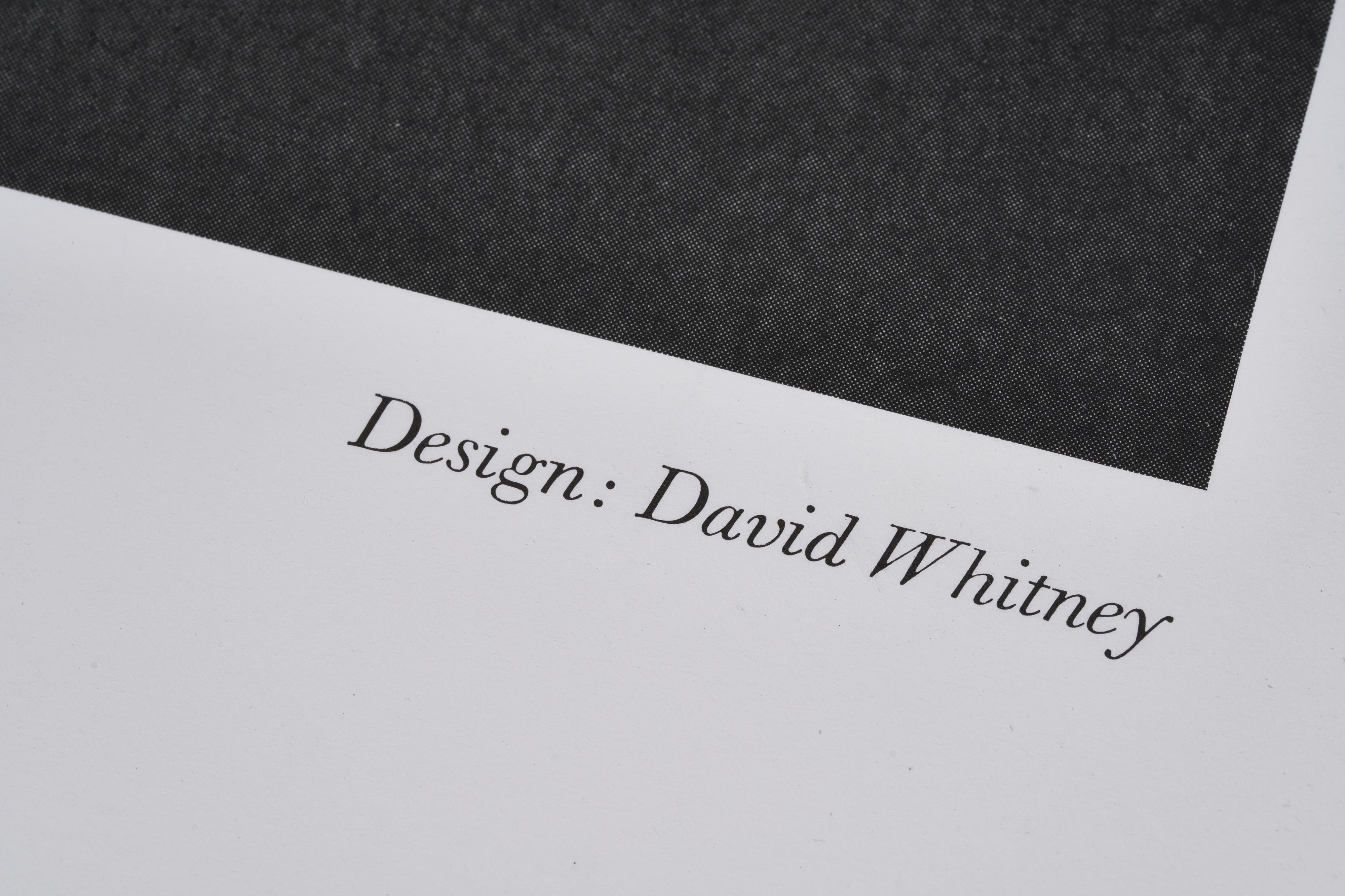 【限定10枚】THE FILMS OF ANDY WARHOL - Whitney Museum of American Art 1988 / ビリー・ネイム