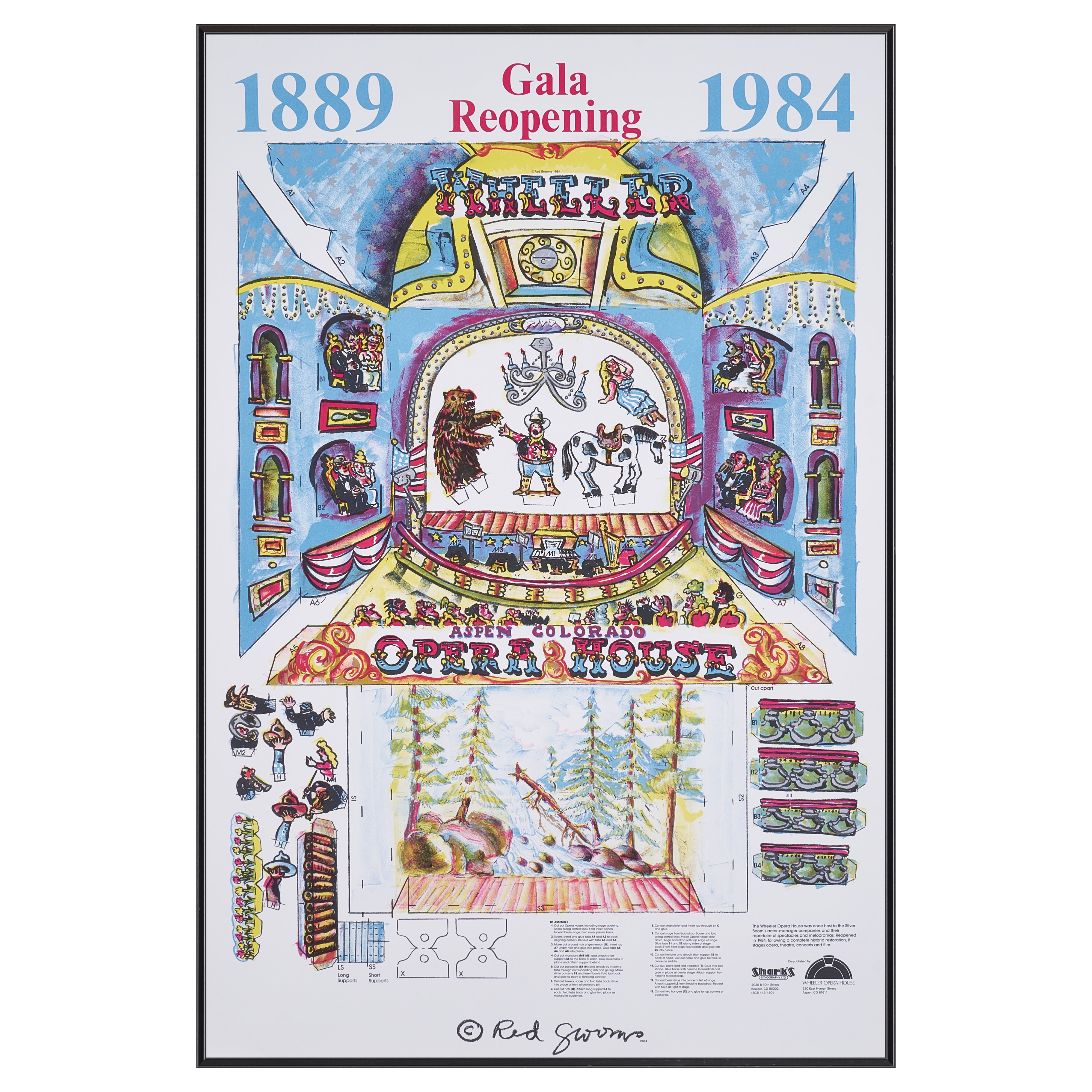 【限定5枚】Gala Reopening 1984 - Shark's Incorporated 1984 / レッド・グルームス