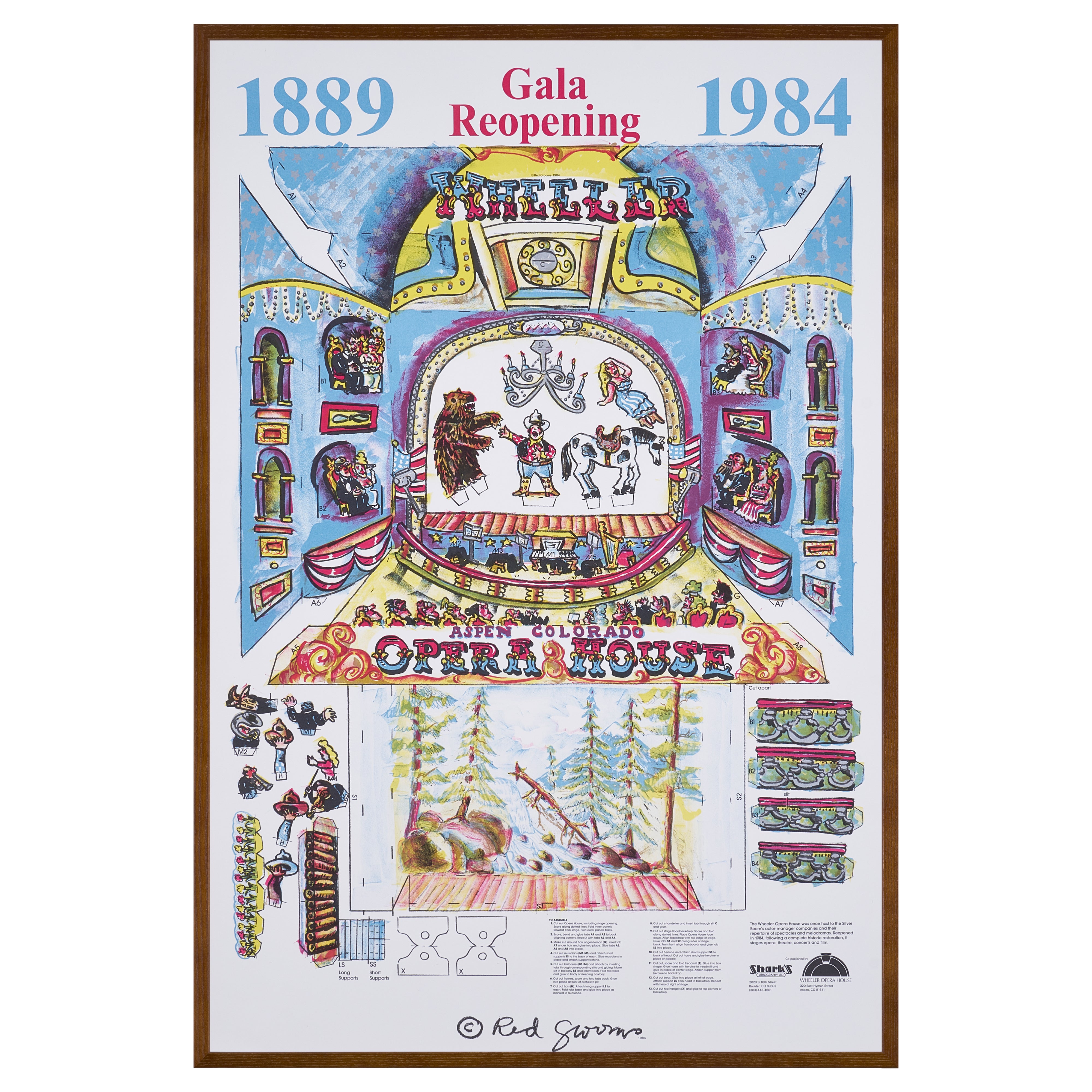 【限定5枚】Gala Reopening 1984 - Shark's Incorporated 1984 / レッド・グルームス