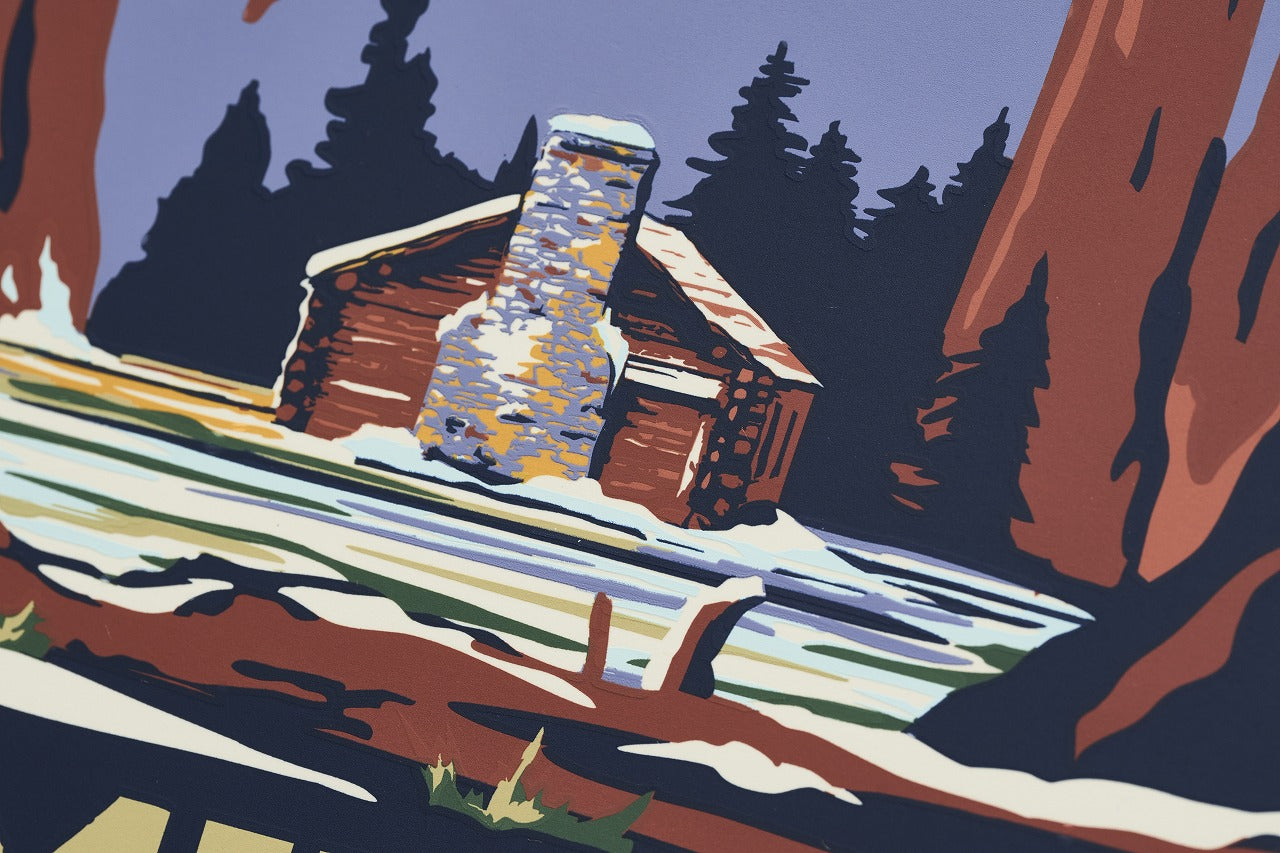 完売【限定5枚】ヨセミテ国立公園 / アメリカ国立公園ポスター