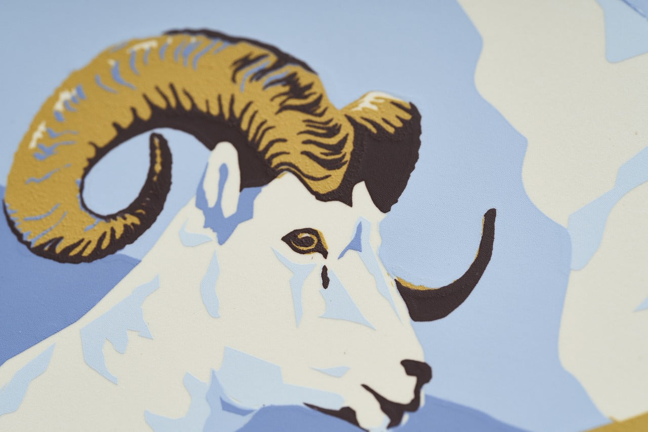 再入荷【限定3枚】デナリ国立公園 / アメリカ国立公園ポスター