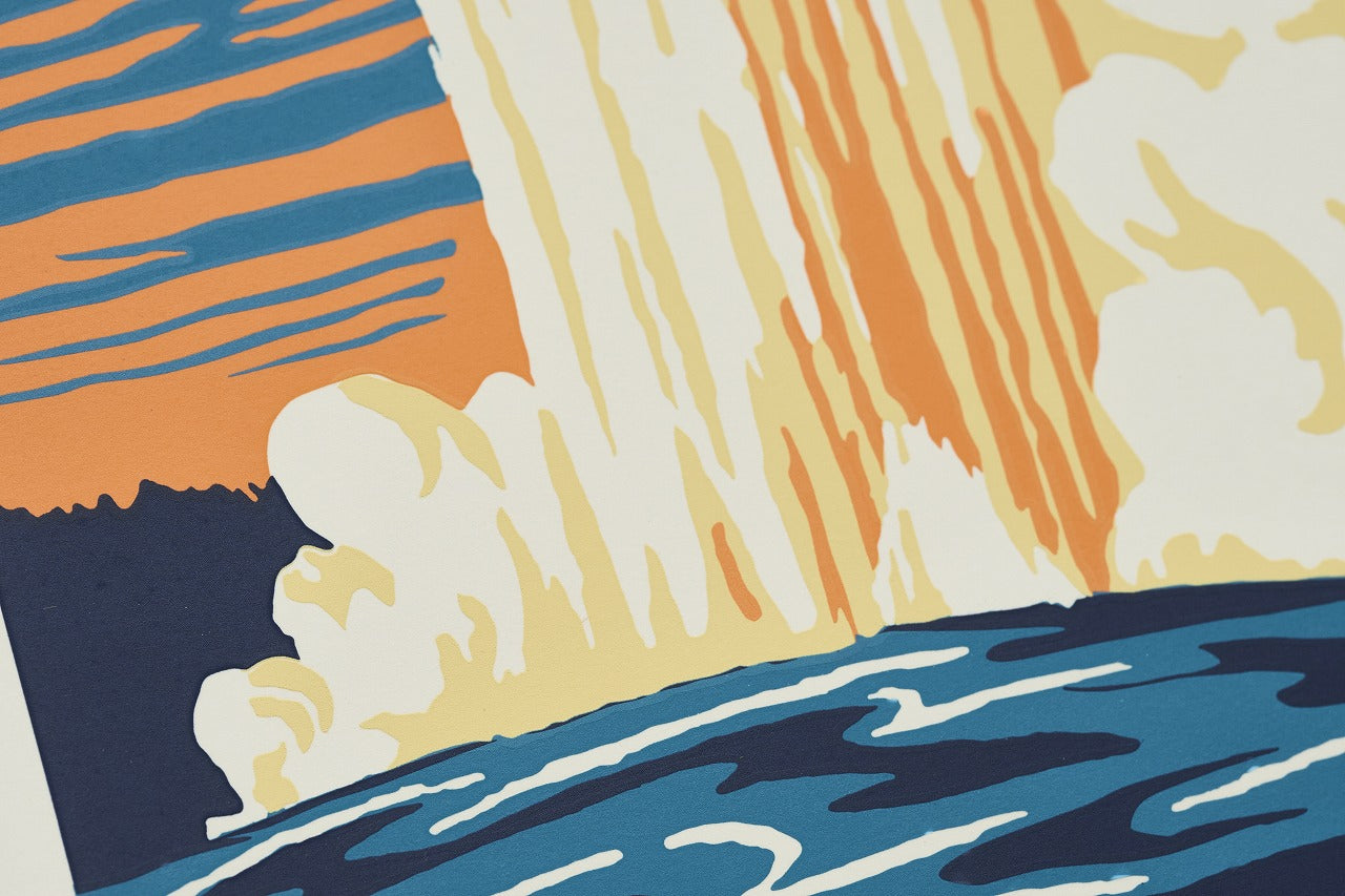 完売【限定3枚】イエローストーン国立公園 / アメリカ国立公園ポスター