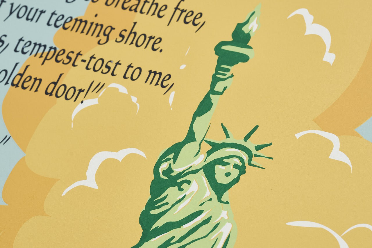 再入荷【限定3枚】自由の女神像 / アメリカ国立公園ポスター